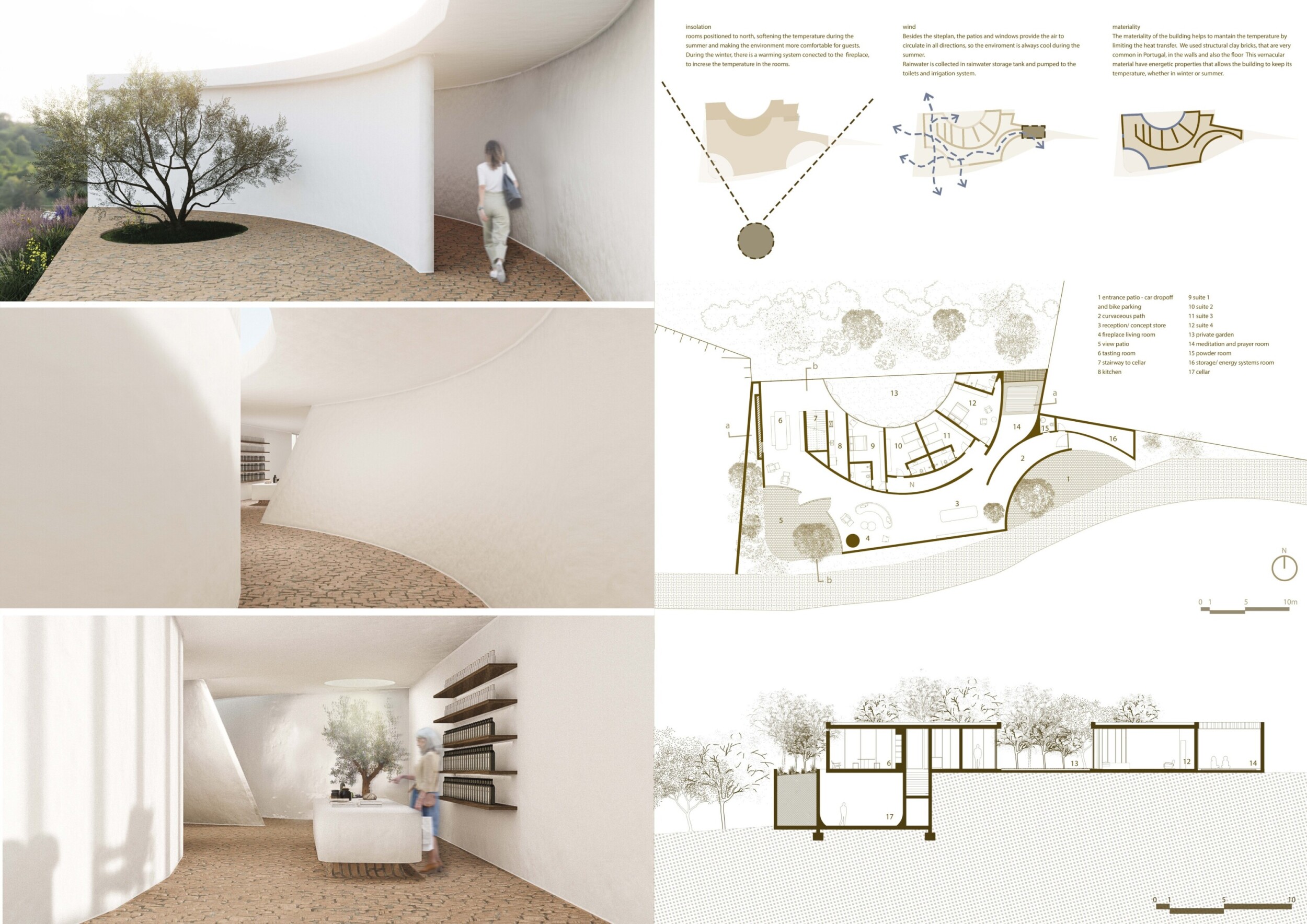 Architecture project // Terracotta Walls and Glass Transparencies ... - Terracotta Textured Walls In Urban Spaces