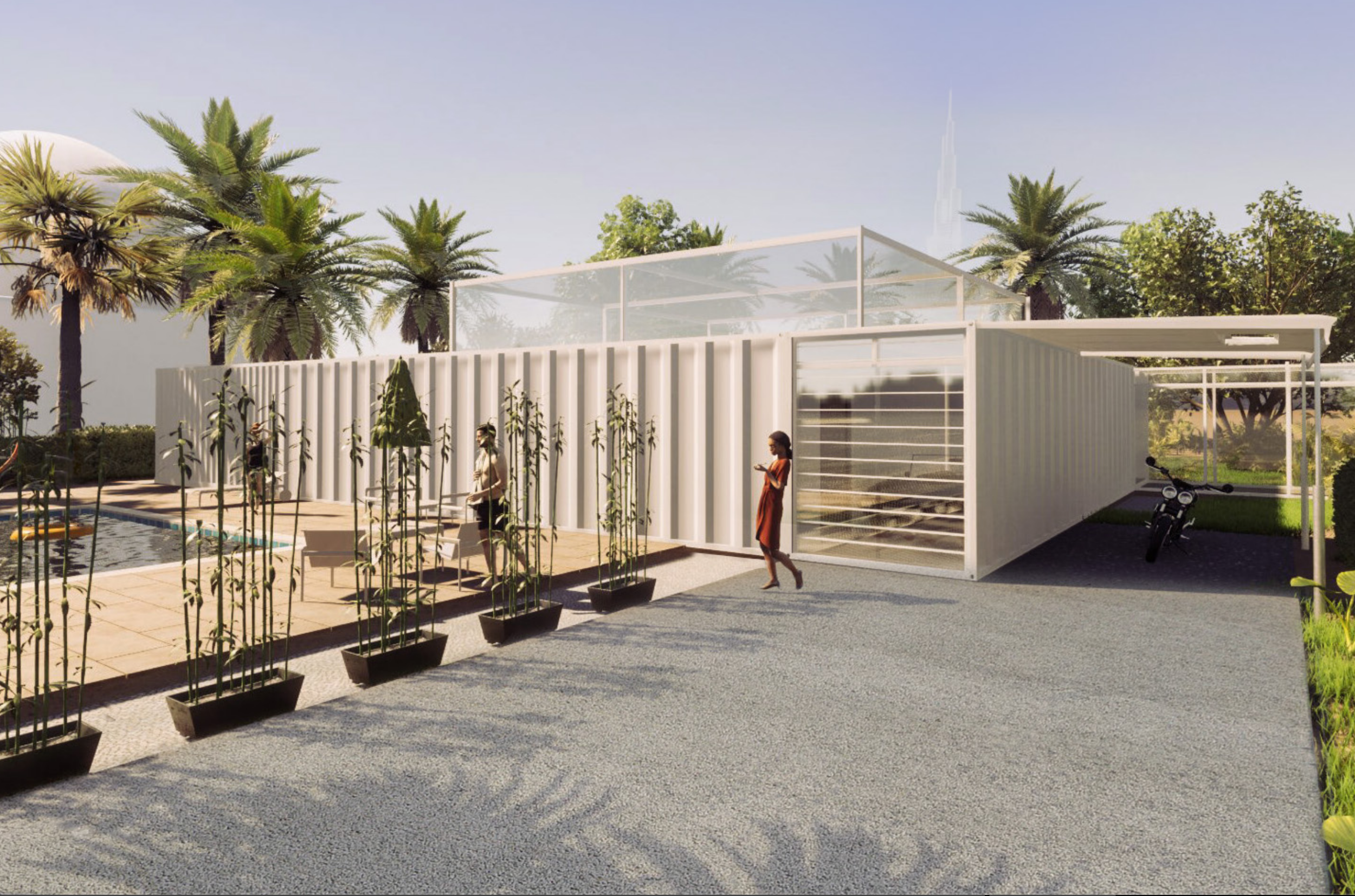 Architecture project // Sustainable Living Through Reclaimed Shipping ...