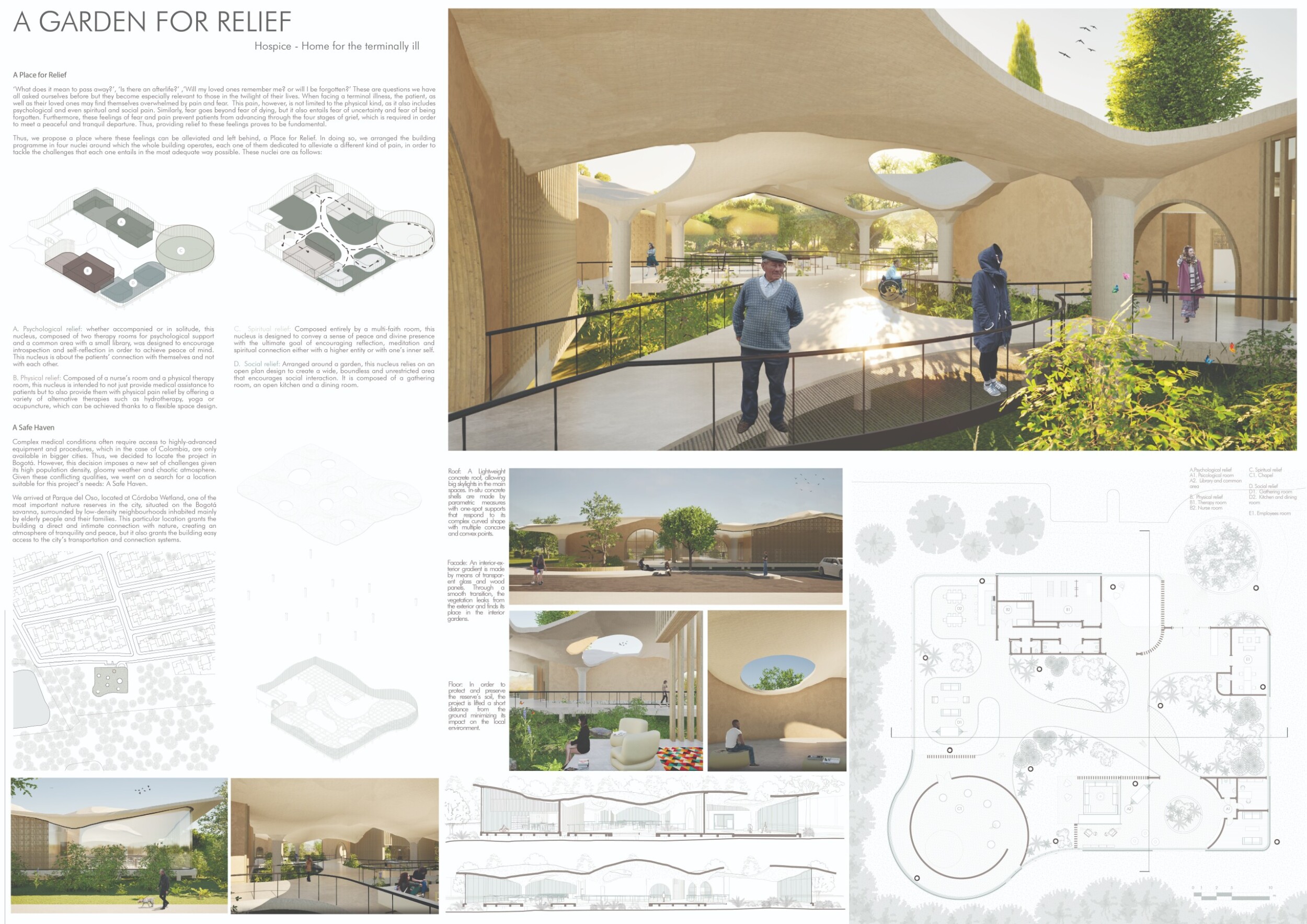 Architecture project // Natural Wood and Lightweight Concrete Create ...