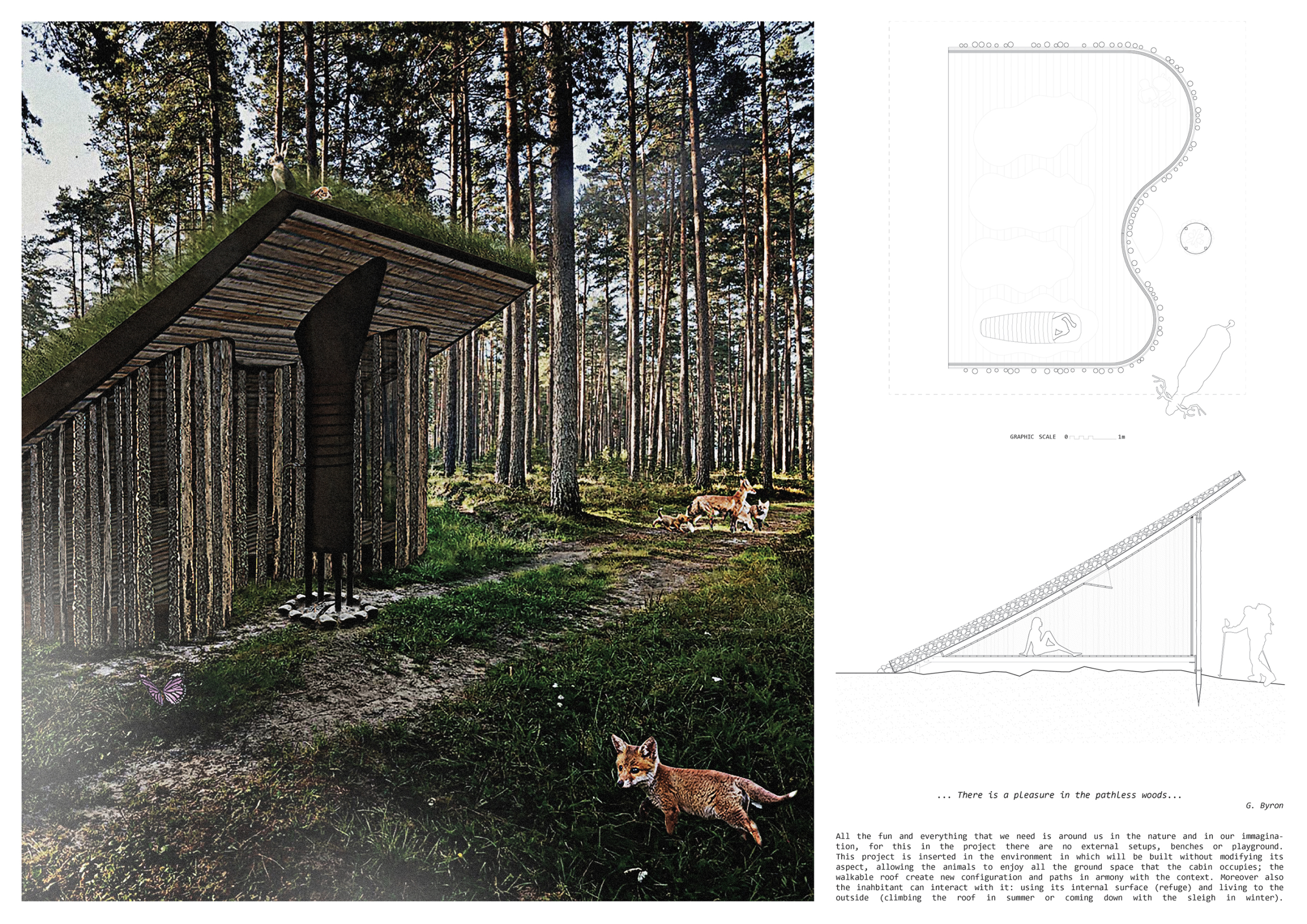 Architecture project // Elevated Living Space with Walkable Roof and ... - Exclusive Off Grid Fortified Elevated Living Space