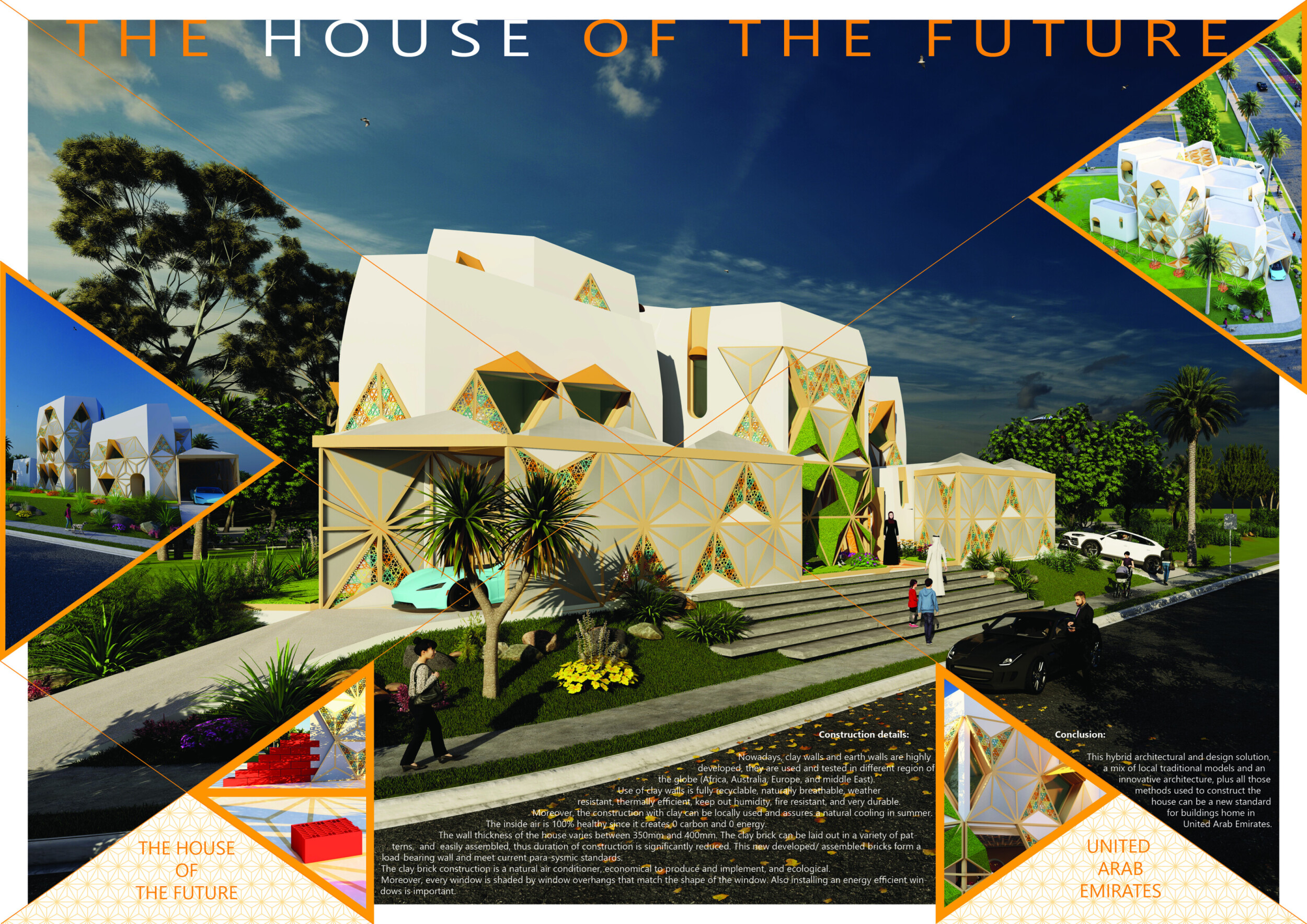 Architecture project // Clay Walls and Solar Panels Create a ...