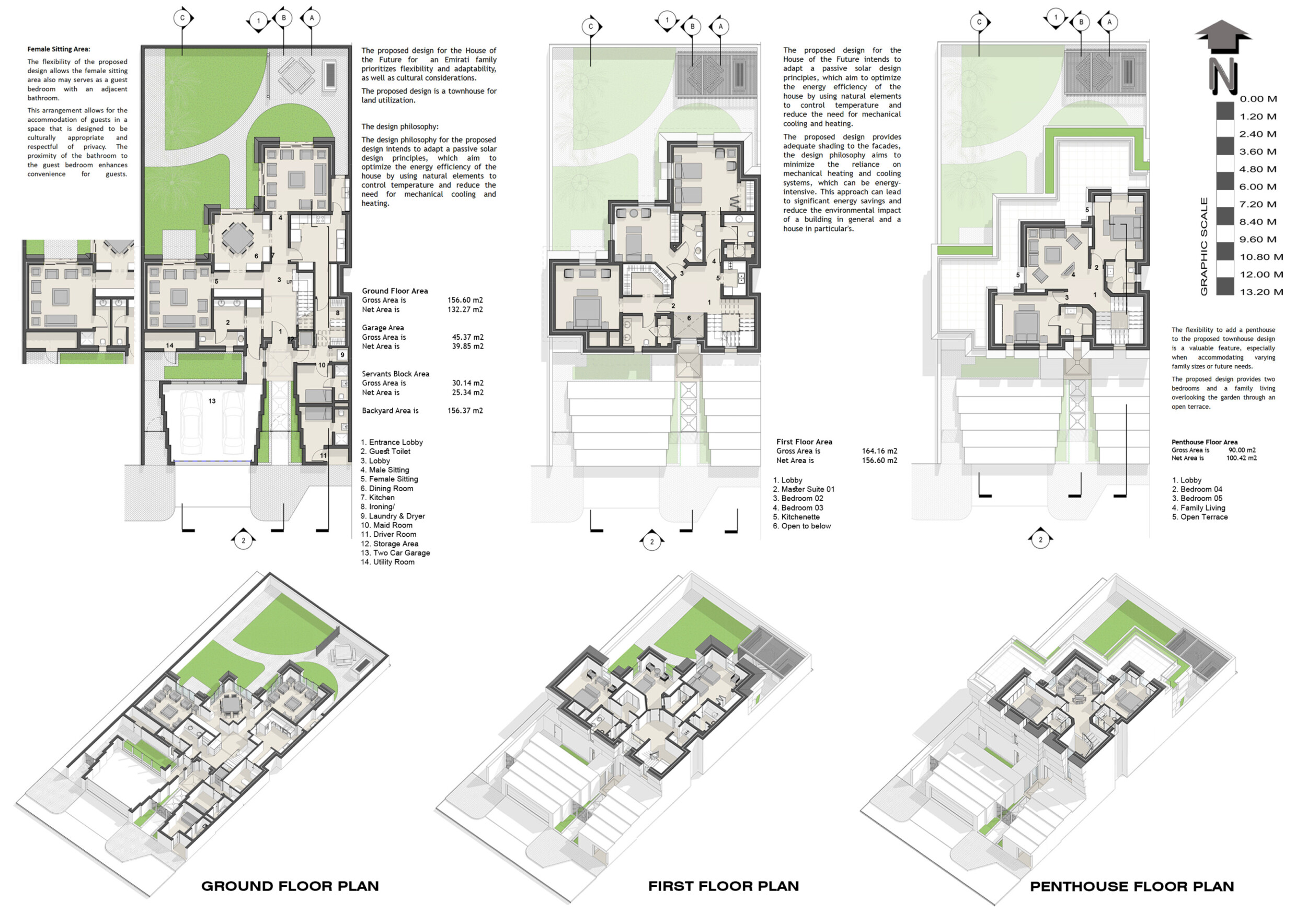 Architecture project // Versatile Family Living with Geometric Patterns ...