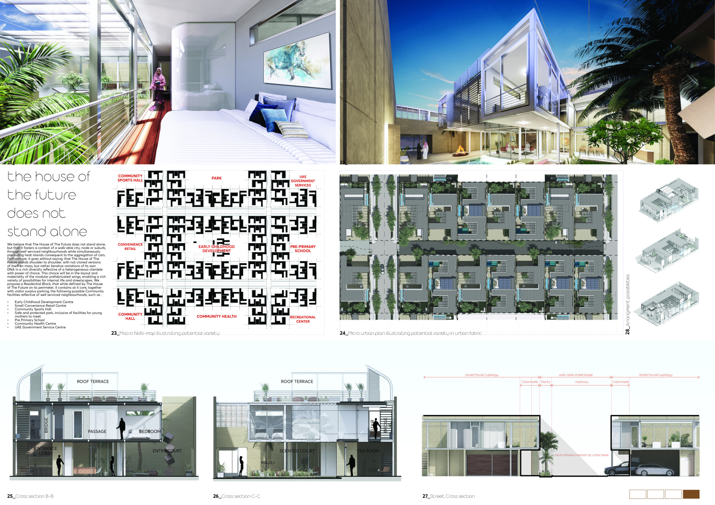 Architecture project // Modular Living Spaces Enhanced by Prefabricated ...
