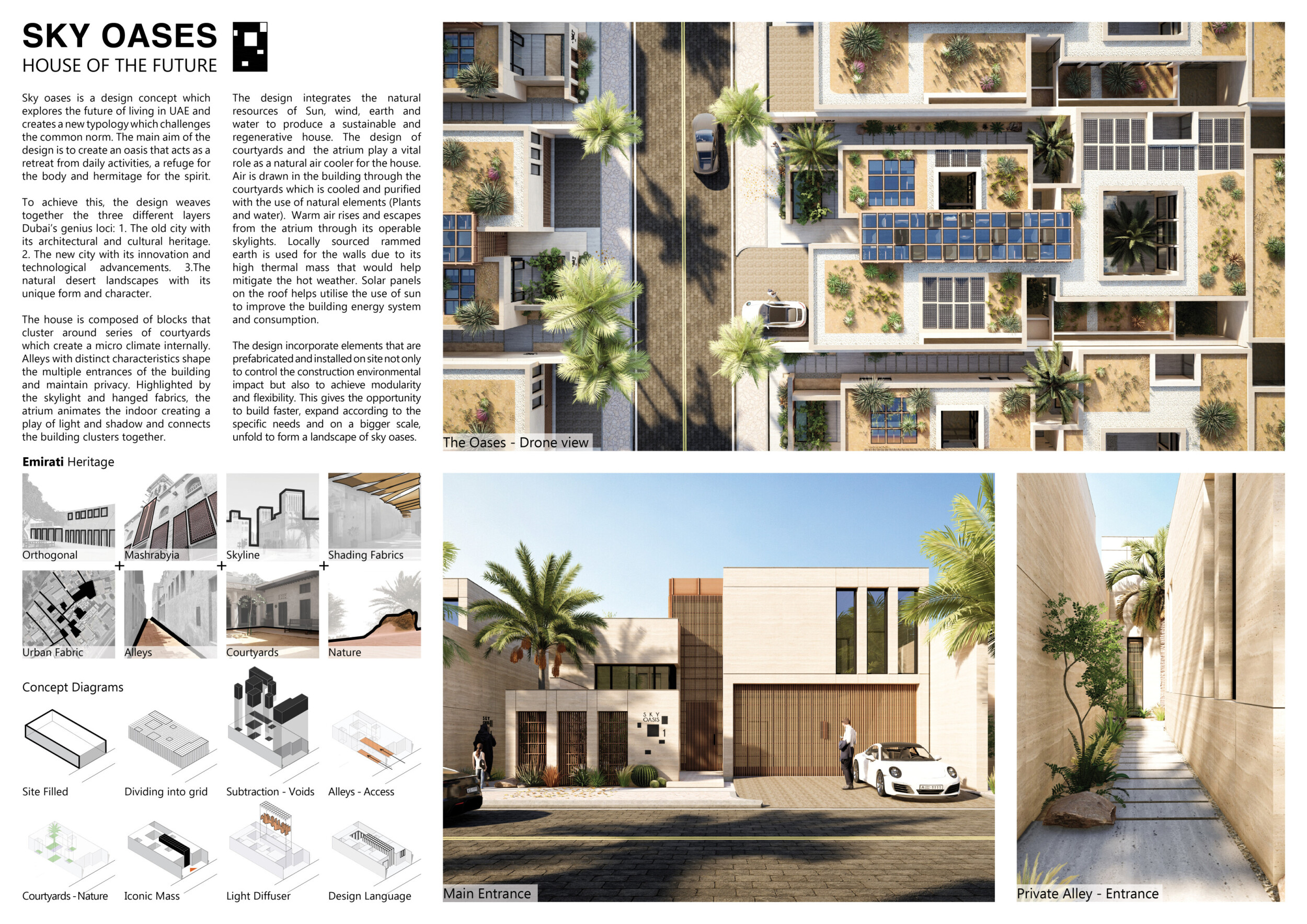 Architecture project // Rammed Earth Construction with Traditional ...