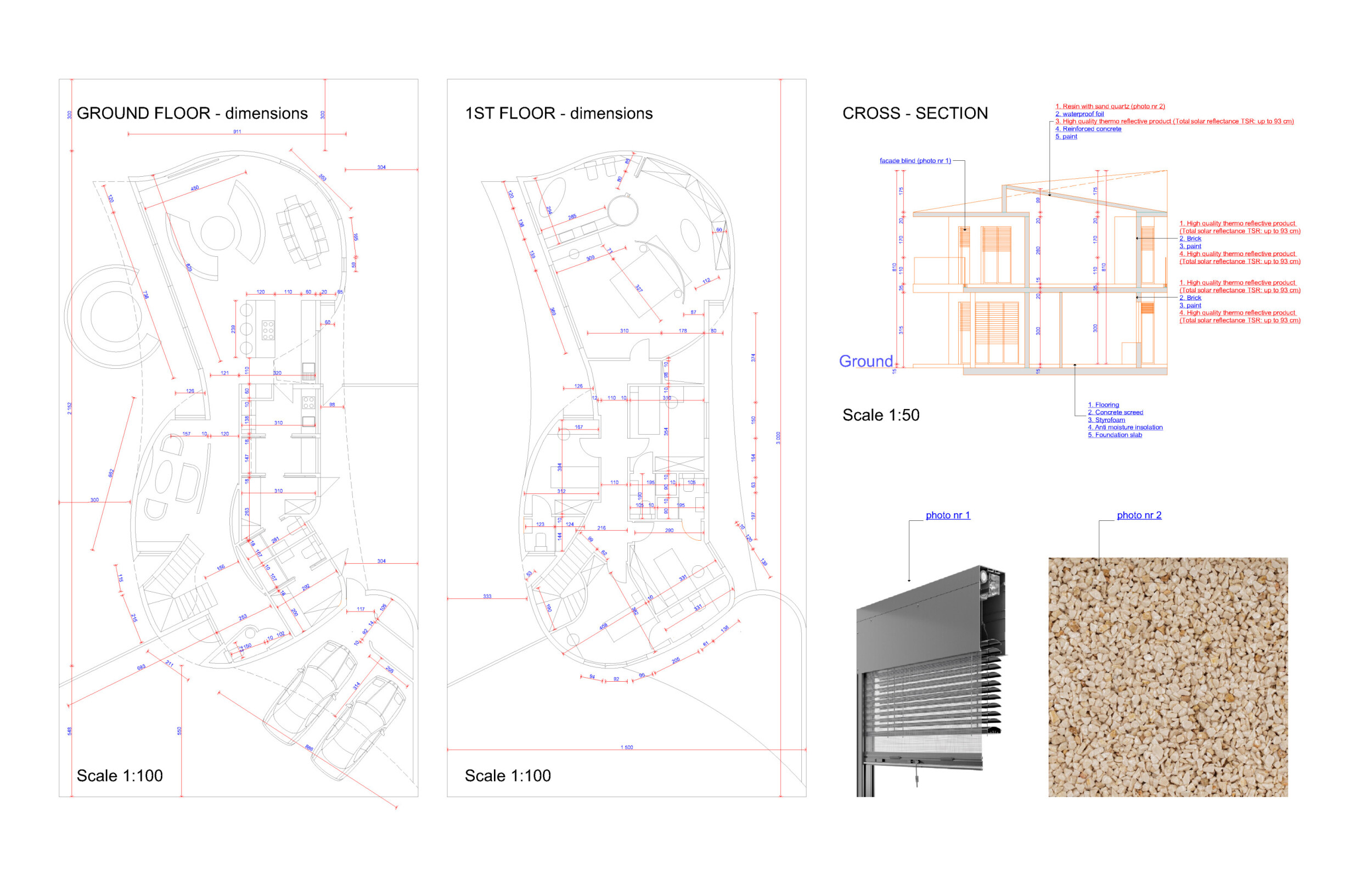 Architecture project // Curvilinear Forms Enhanced by Thermo-Reflective ...