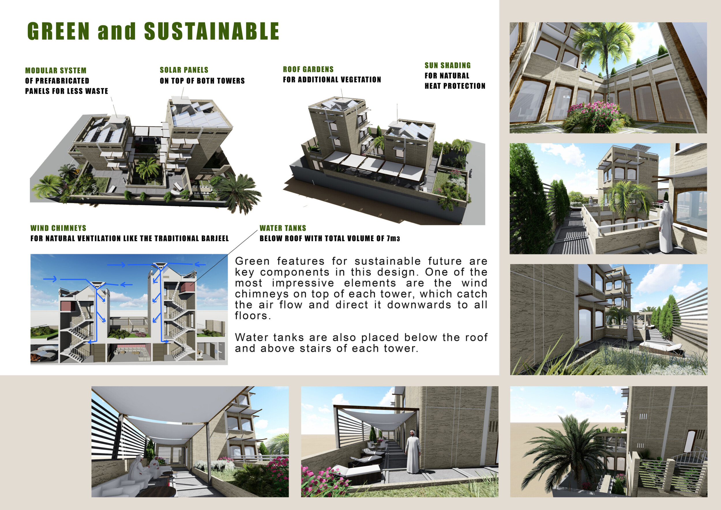 Curated visual reference: Natural Ventilation Urban Architecture Reference: Architecture Project Natural Ventilation And Prefabricated Panels