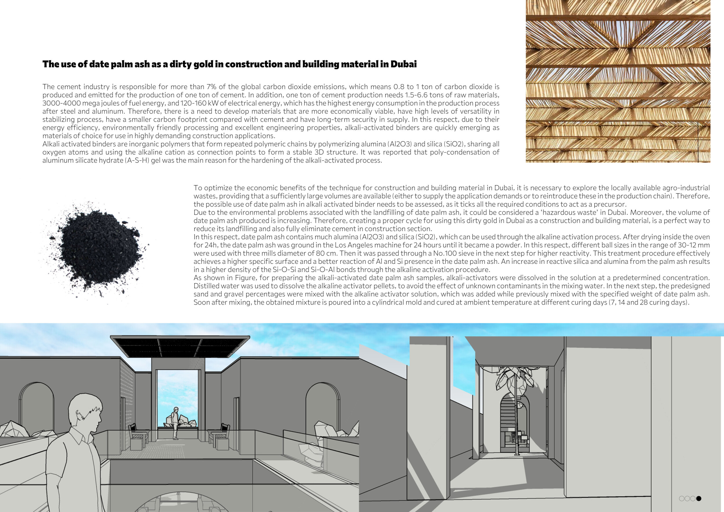 Architecture project // Date Palm Ash and Natural Light Shape a ...