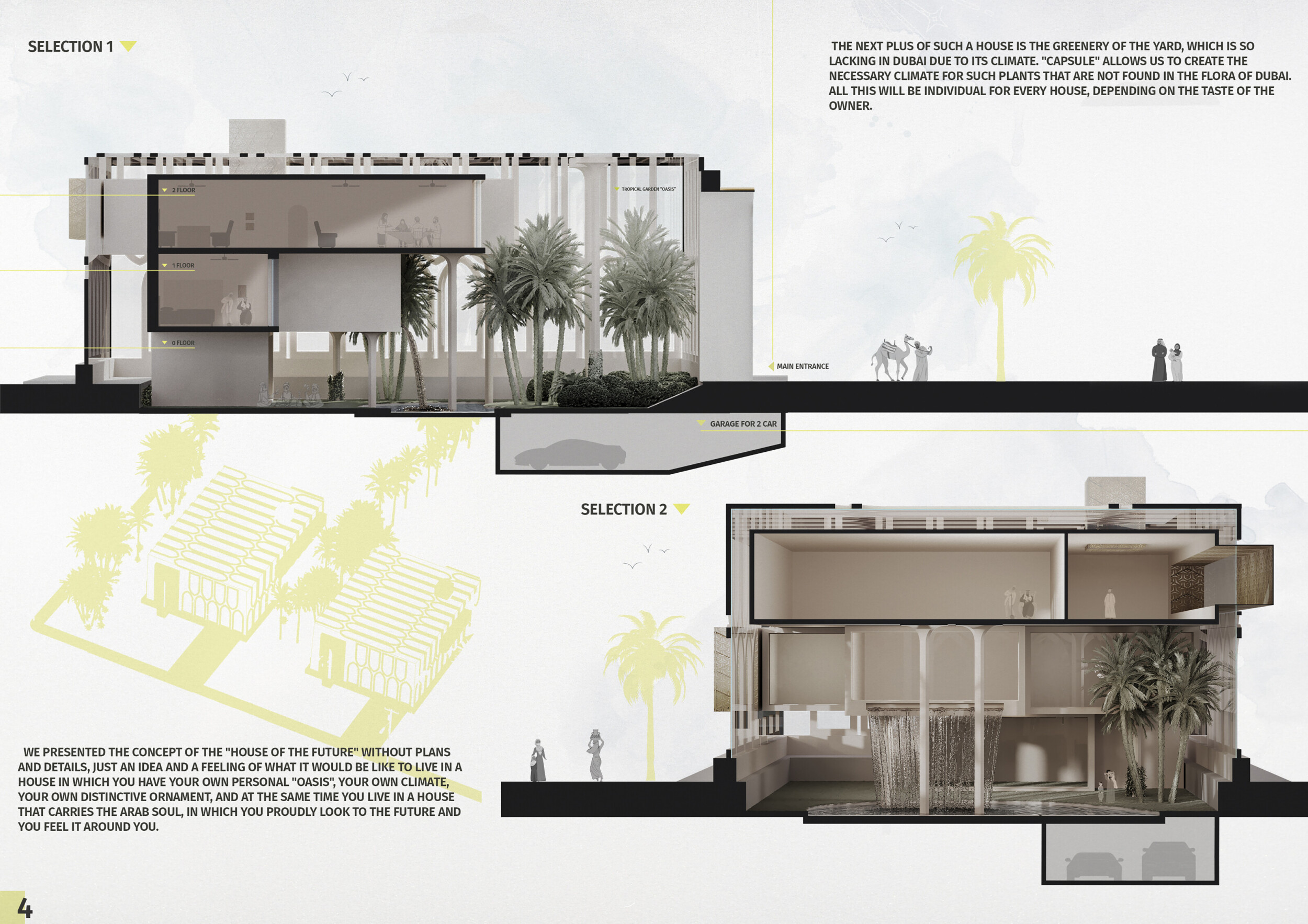 Architecture project // Arched Windows and Movable Panels in Eco ...