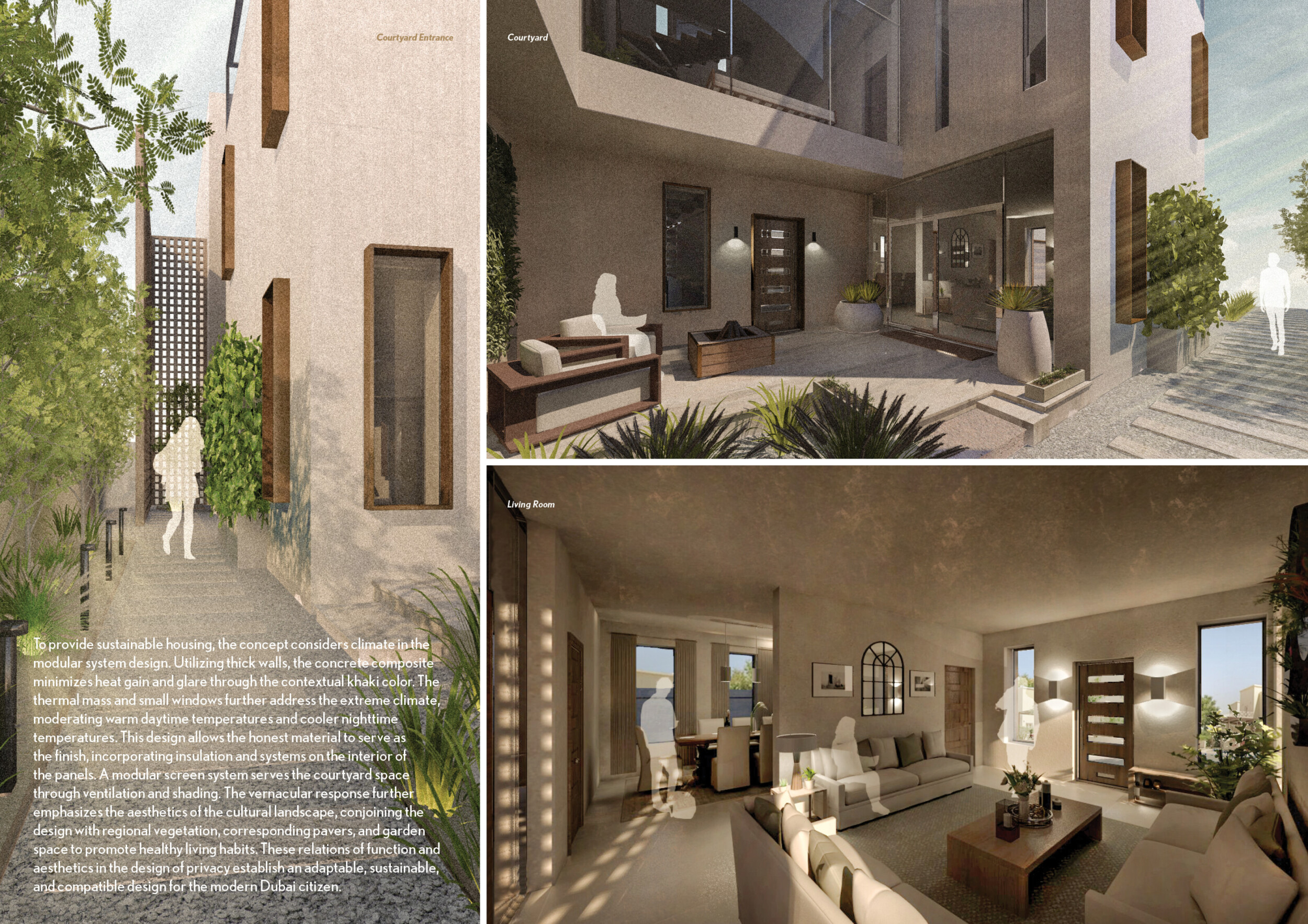 Architecture project // Thermal Mass and Natural Ventilation in ...