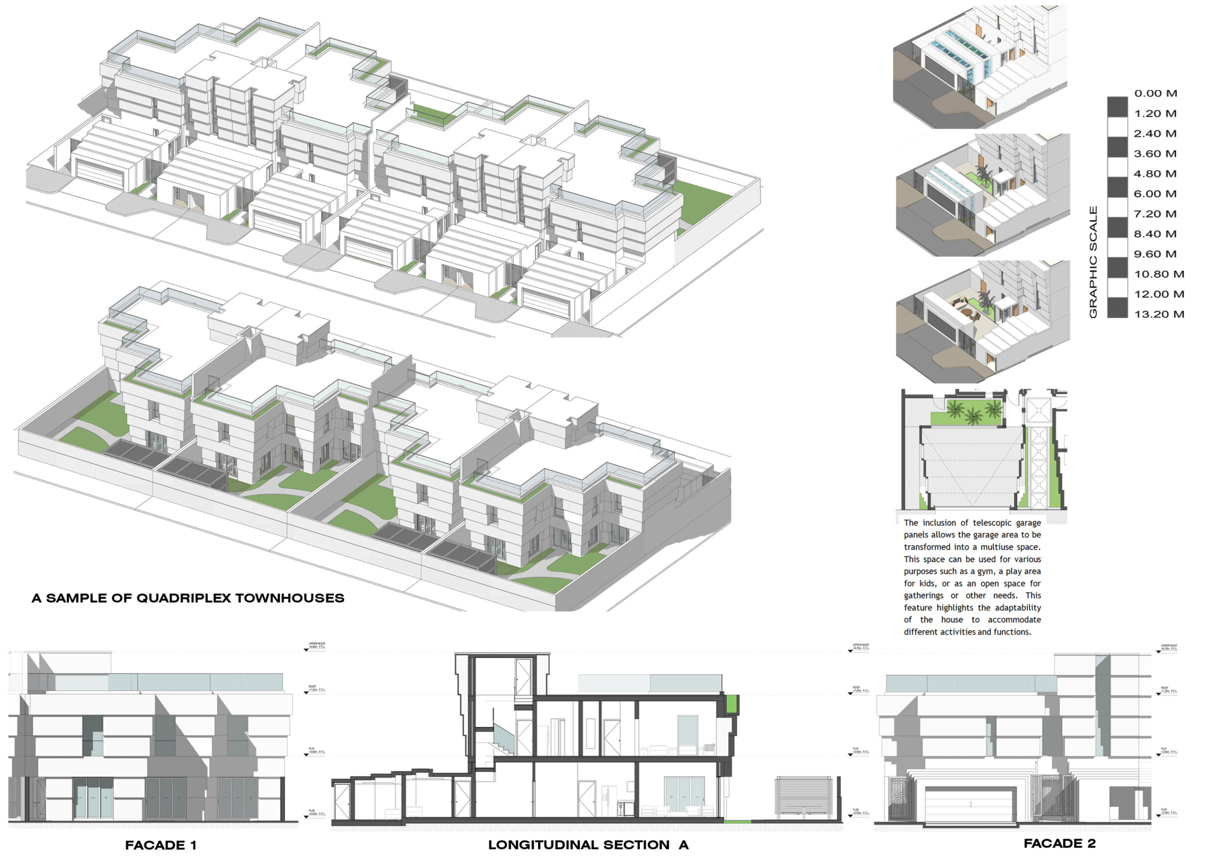 Architecture project // Versatile Family Living with Geometric Patterns ...