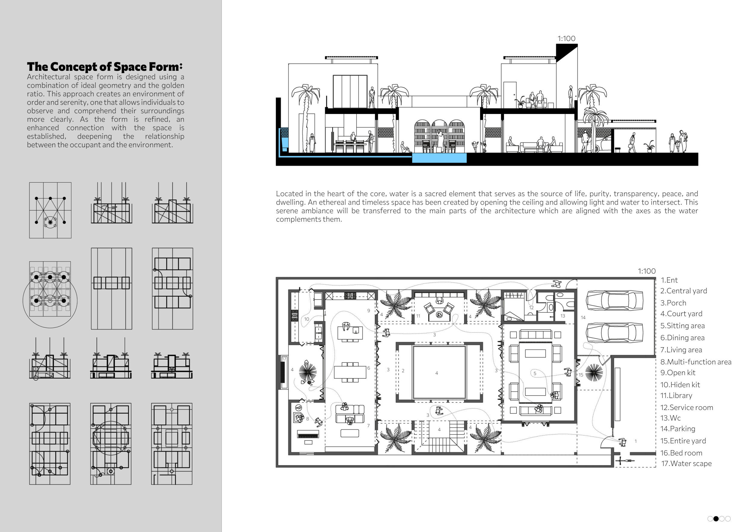 Architecture project // Date Palm Ash and Natural Light Shape a ...