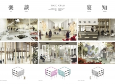 2nd Prize Winnertokyopoplab architecture competition winners