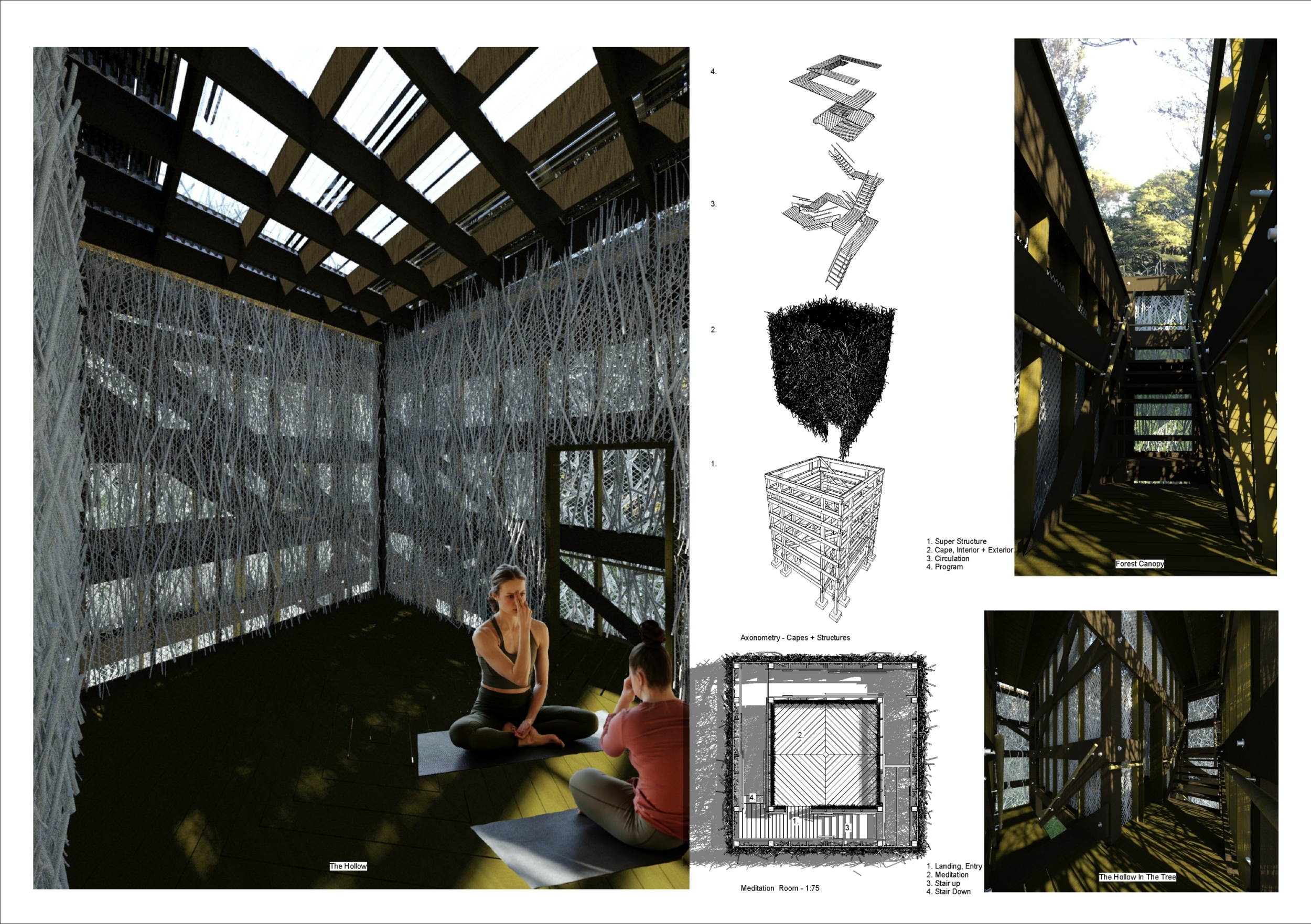Found Project Architecture project // Living Wall of Found Materials Enhancing ...