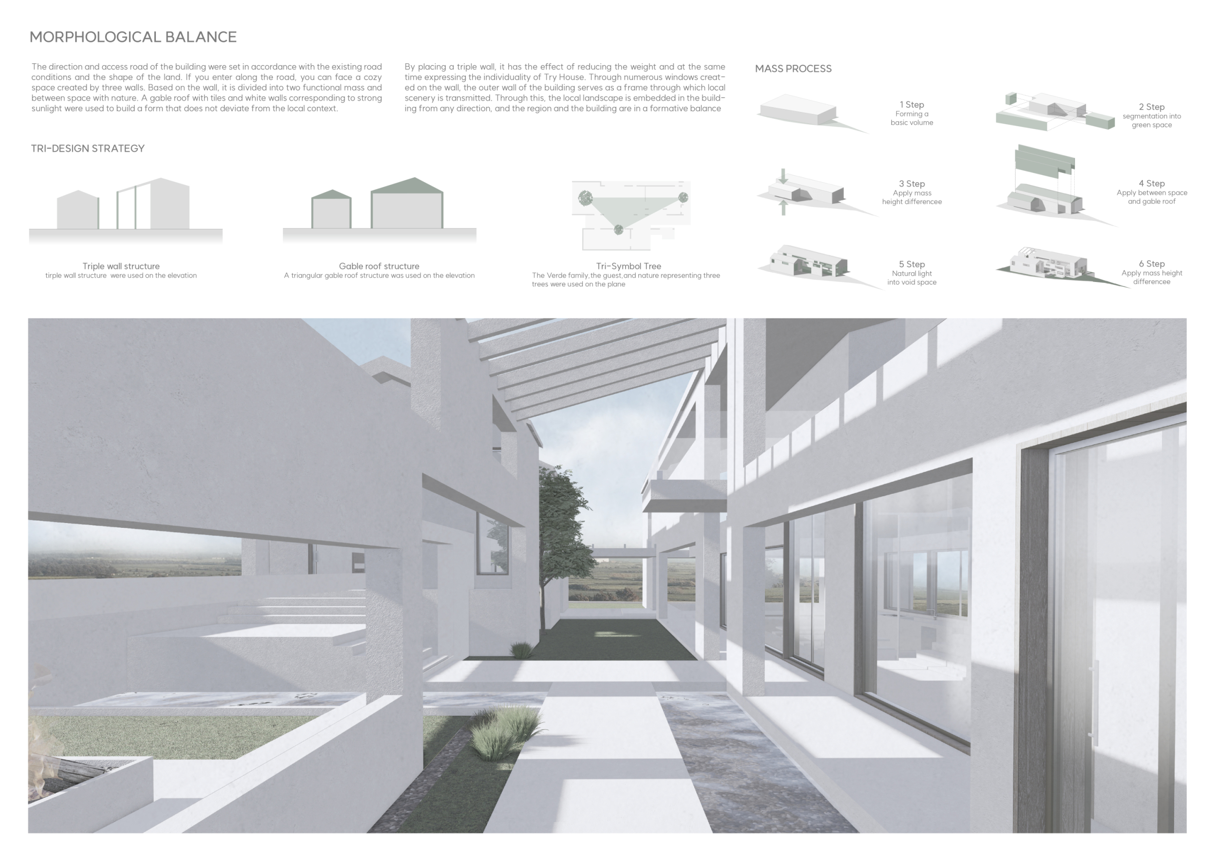 Architecture project // Triangular Form Constructed with Natural Wood ...
