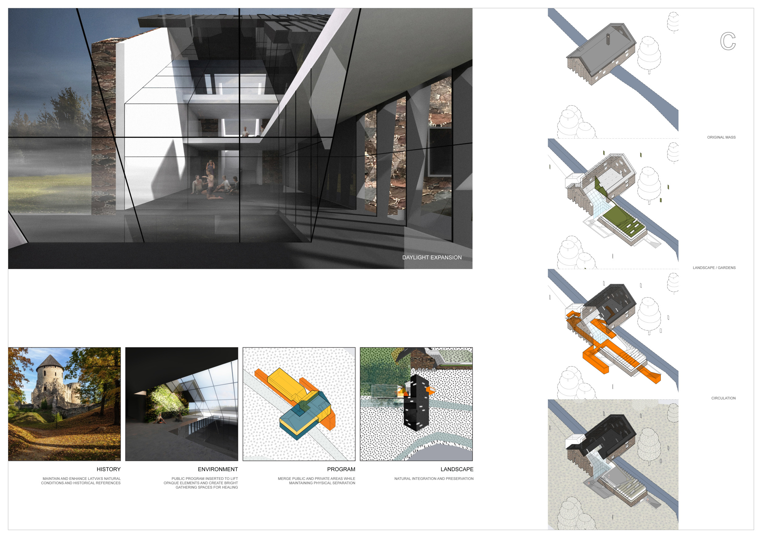 Architecture projects - water reflection // Buildner