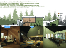 2nd Prize Winnerstonebarnmeditationcamp architecture competition winners