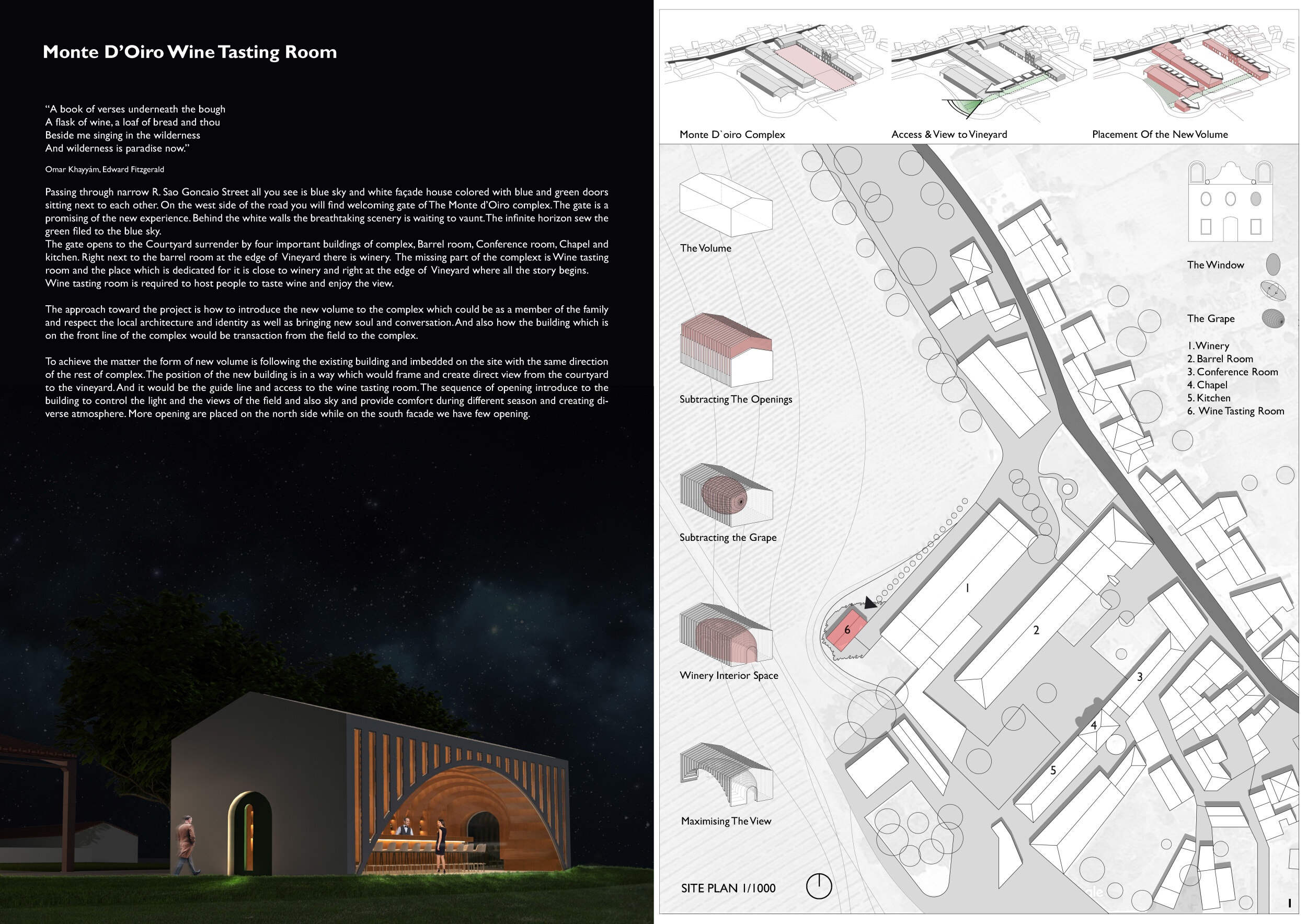 Architecture project // Grape-Inspired Design Featuring Oak and White ...