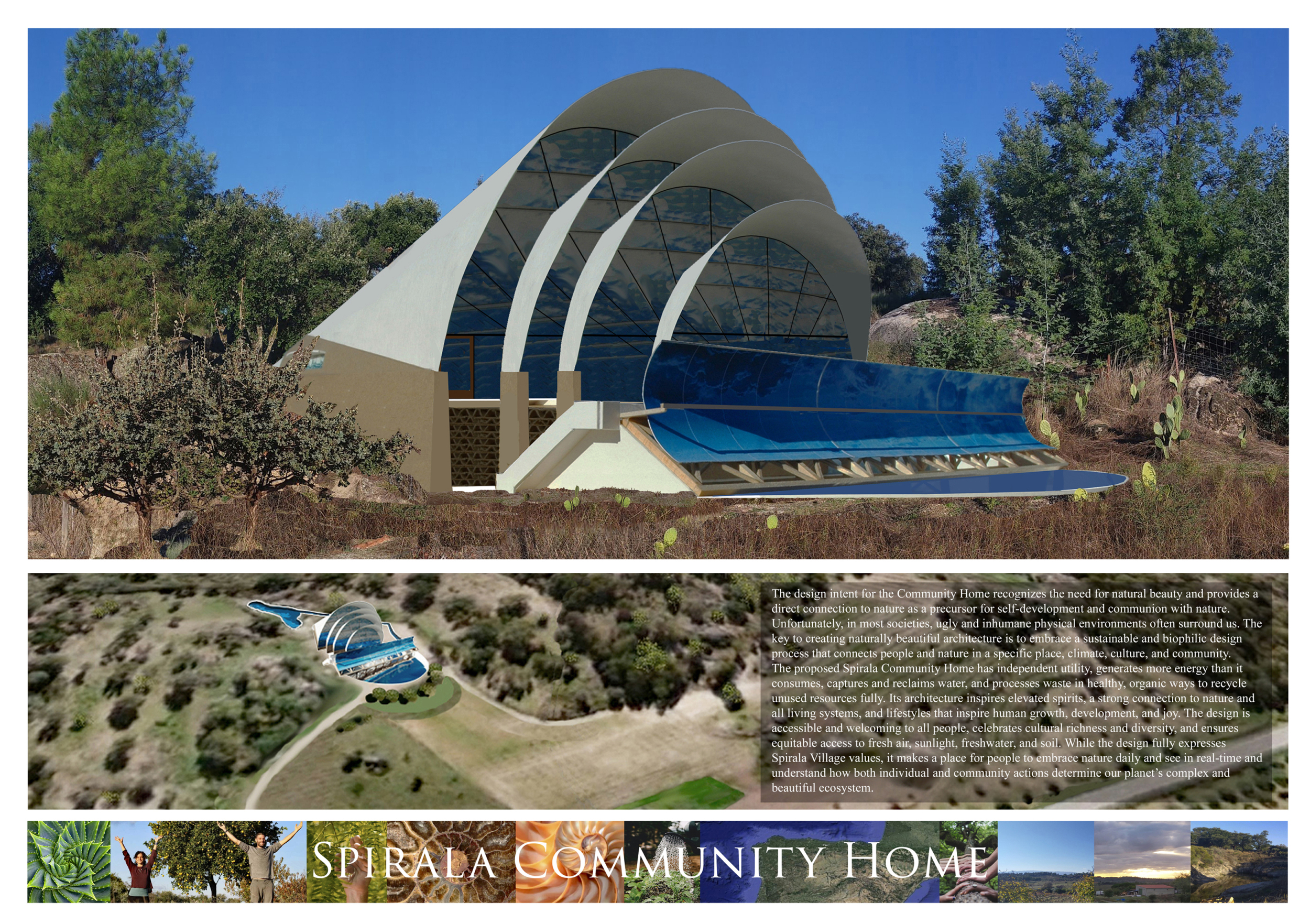 Formed Structures Architecture project // Spiral-Formed Structure with Sustainable Bamboo ...