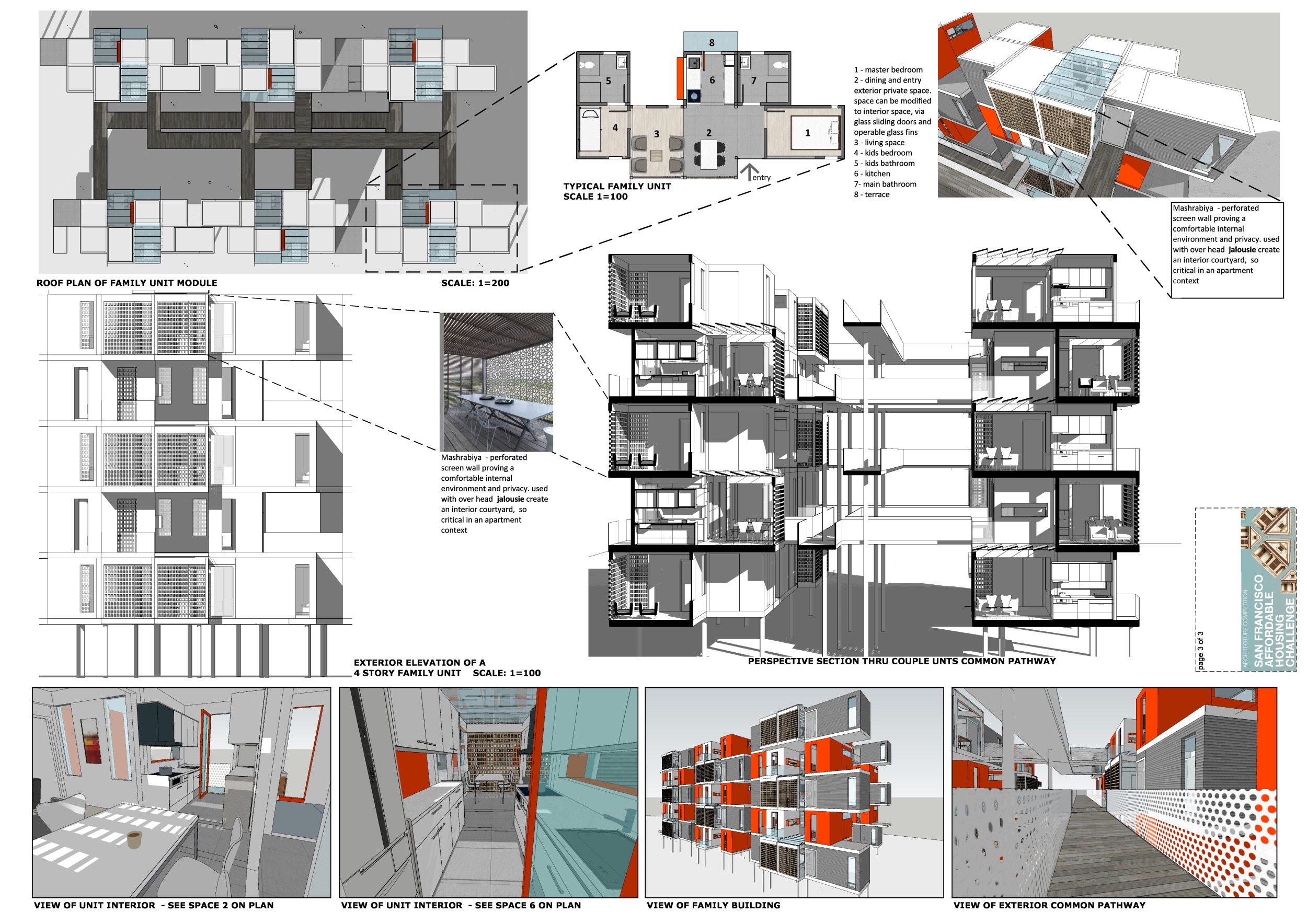 Curated visual reference: Gallery Detail: Architecture Project Co Op Gardens And Fiber Cement Structures In