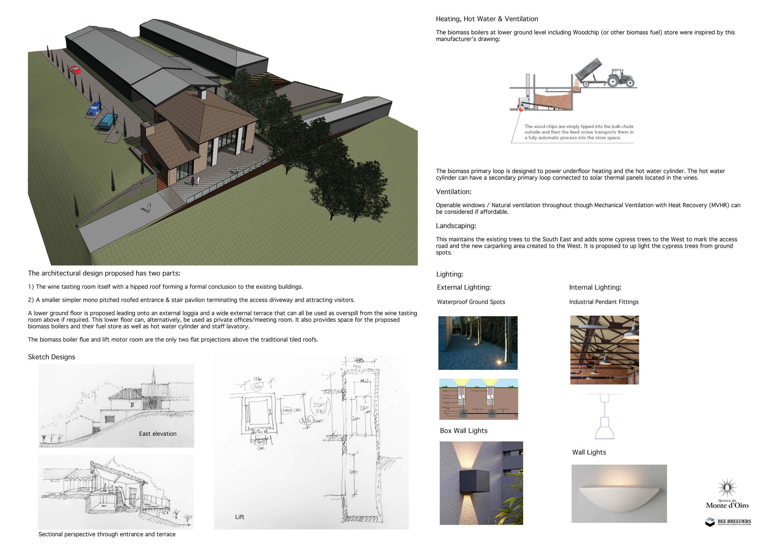 Architecture project // Biomass Heating and Natural Ventilation in a ...