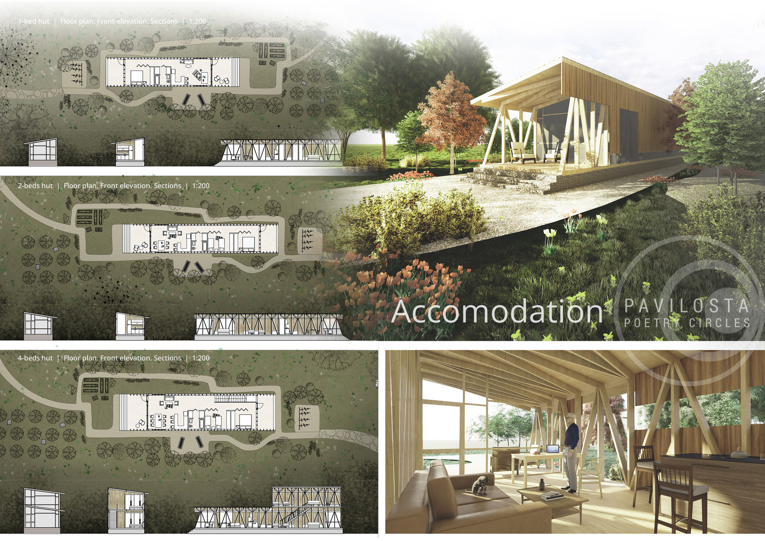 Architecture project // Natural Ventilation and Vegetable Gardens in a ...