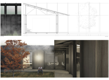 1st Prize Winner + 
BB STUDENT AWARDpoethuts architecture competition winners