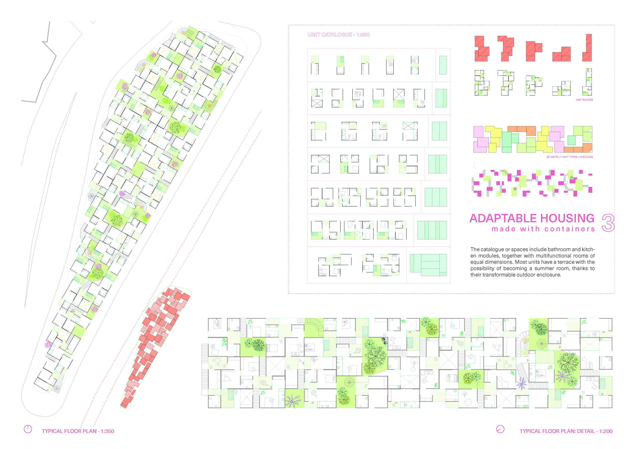Architecture project // Steel Framework Supporting Community Gardens in ...
