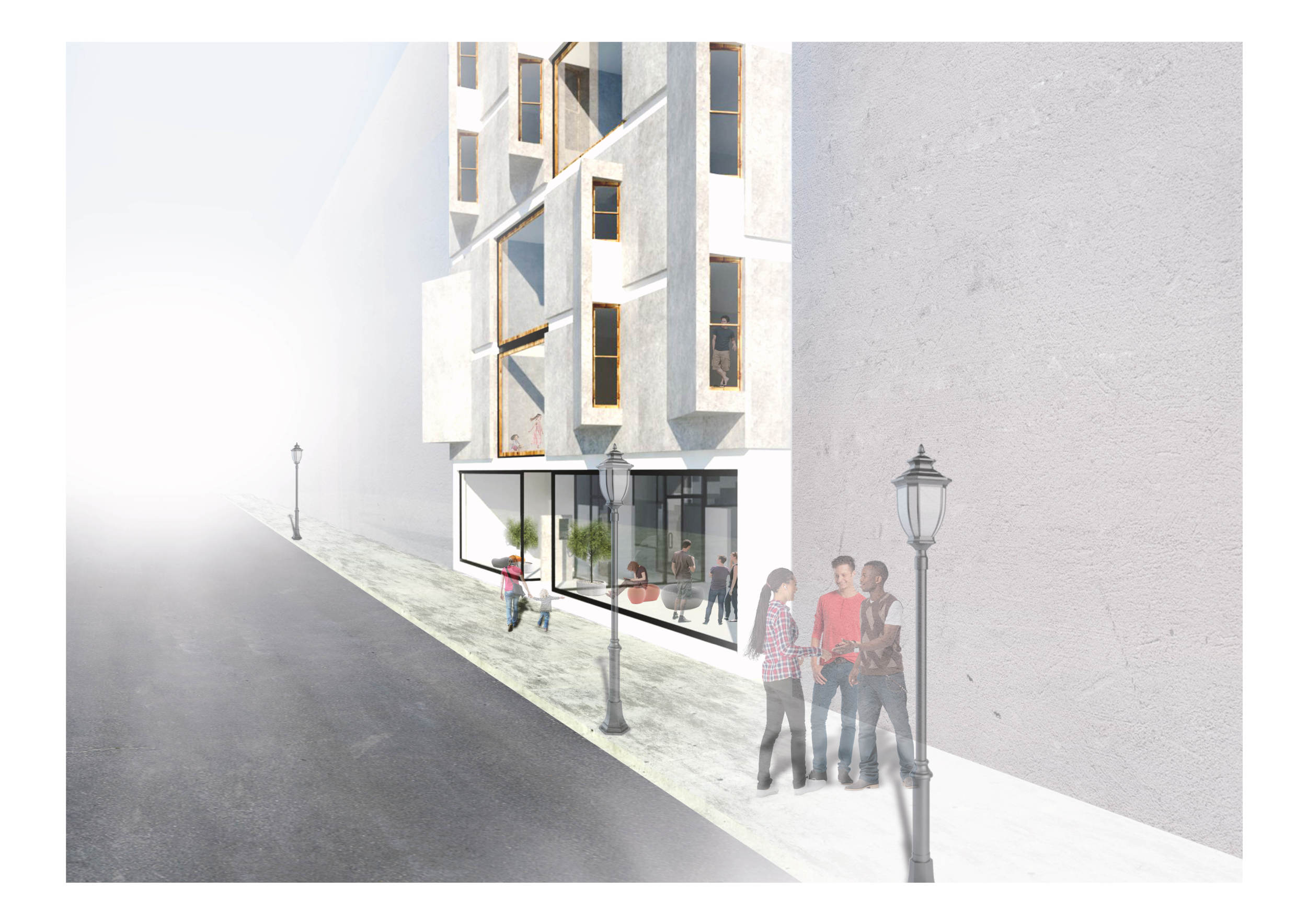 Architecture Project Public Interaction Spaces Shaping Community