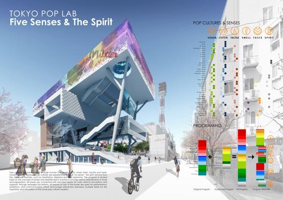 Architecture project // Vertical Interaction Spaces Featuring Glass and ...
