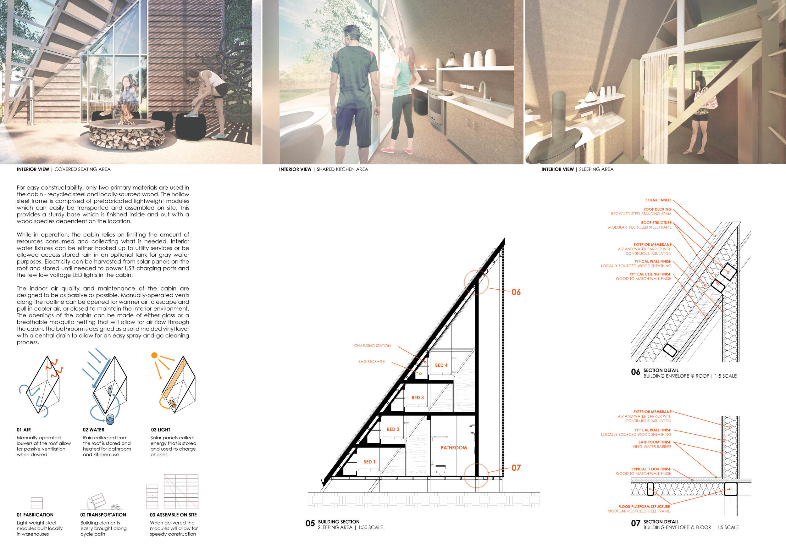 Architecture project // Elevated Structure with Cross-Laminated Timber ...