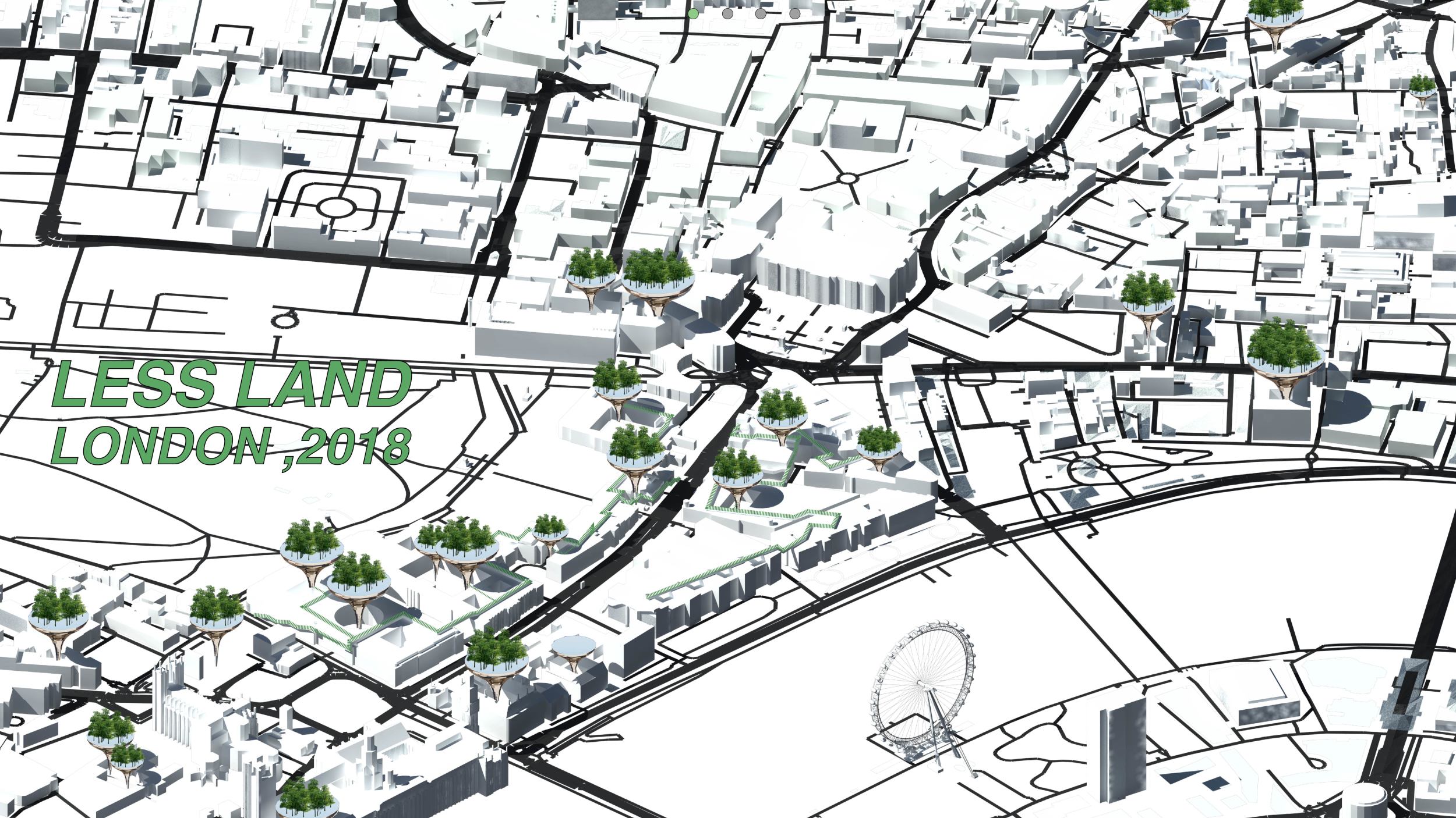 Architecture project // Reflective Surfaces and Green Spaces in Urban ...