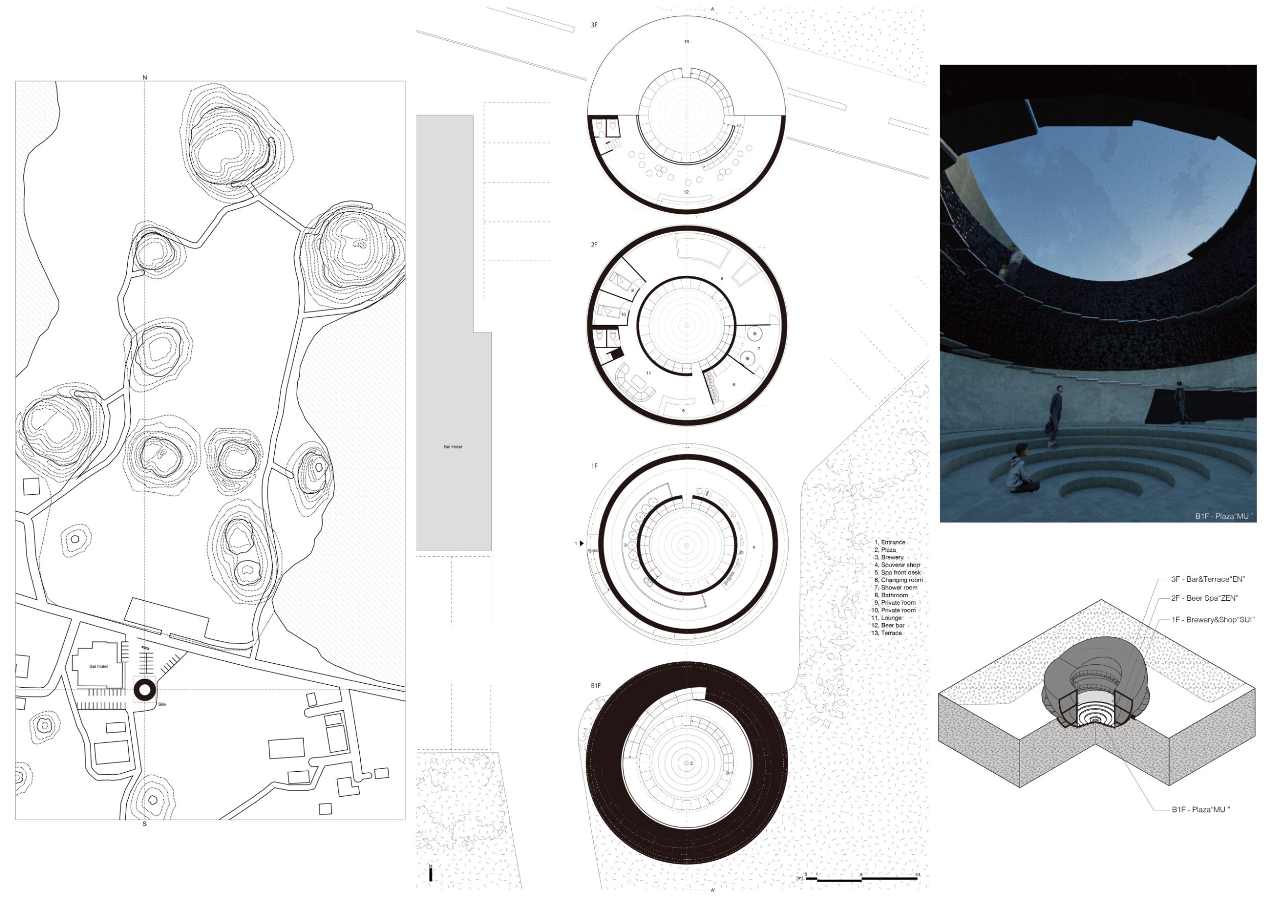 Architecture project // Basalt Facade and Circular Design Embrace a ...