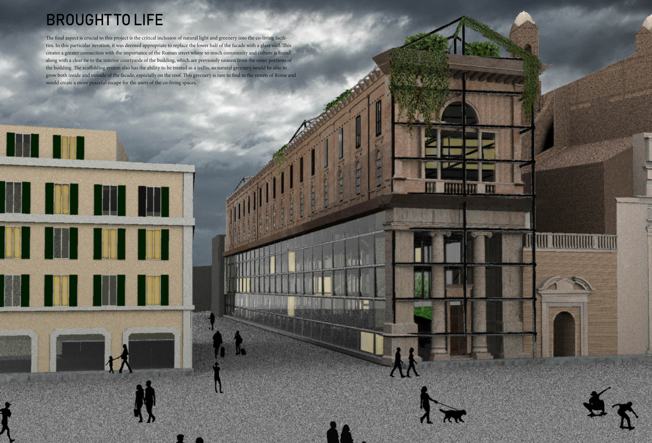 Architecture project // Scrim-Enhanced Living Spaces with Integrated ...