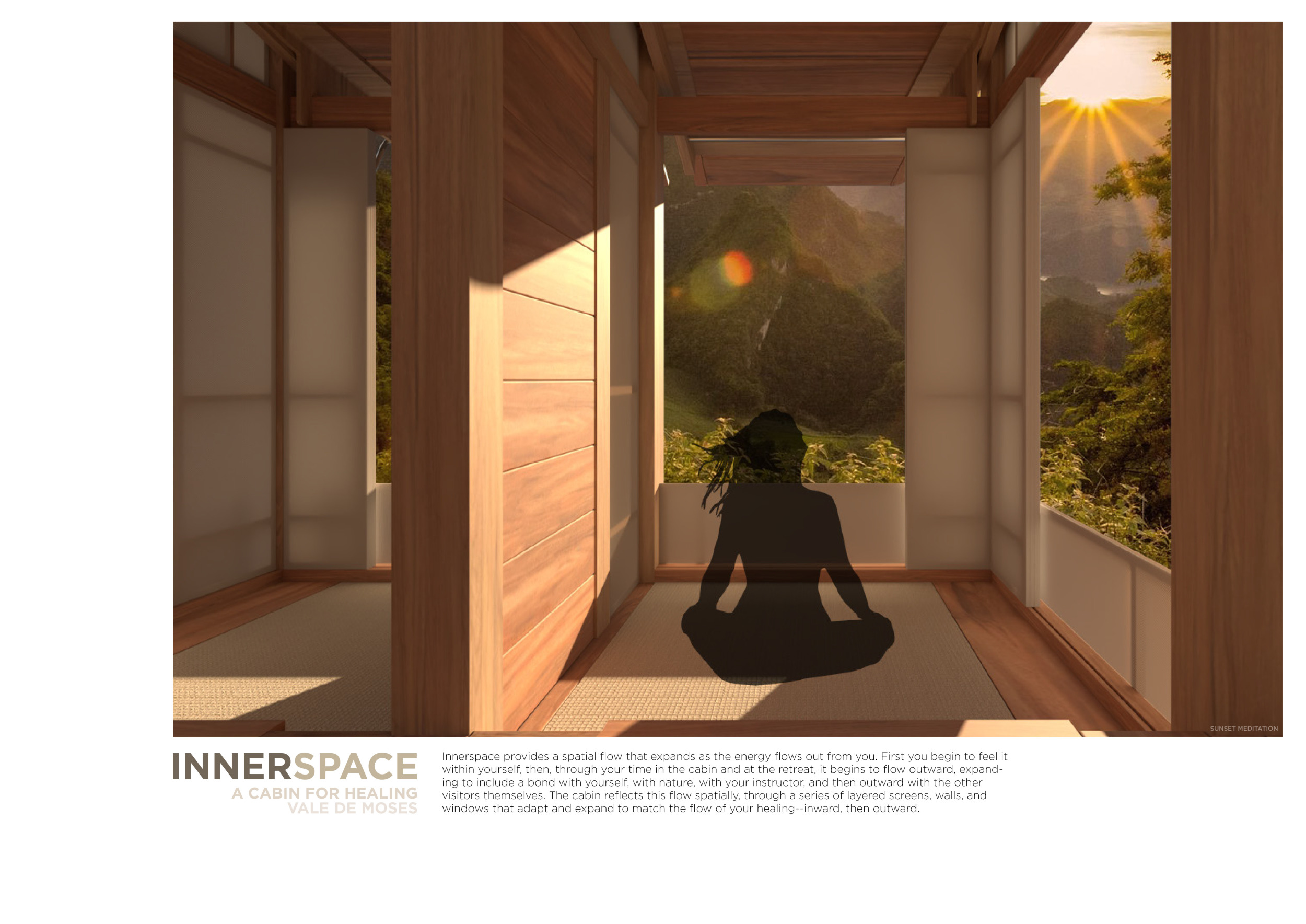 Architecture project // Healing Space with Operable Screens and ...