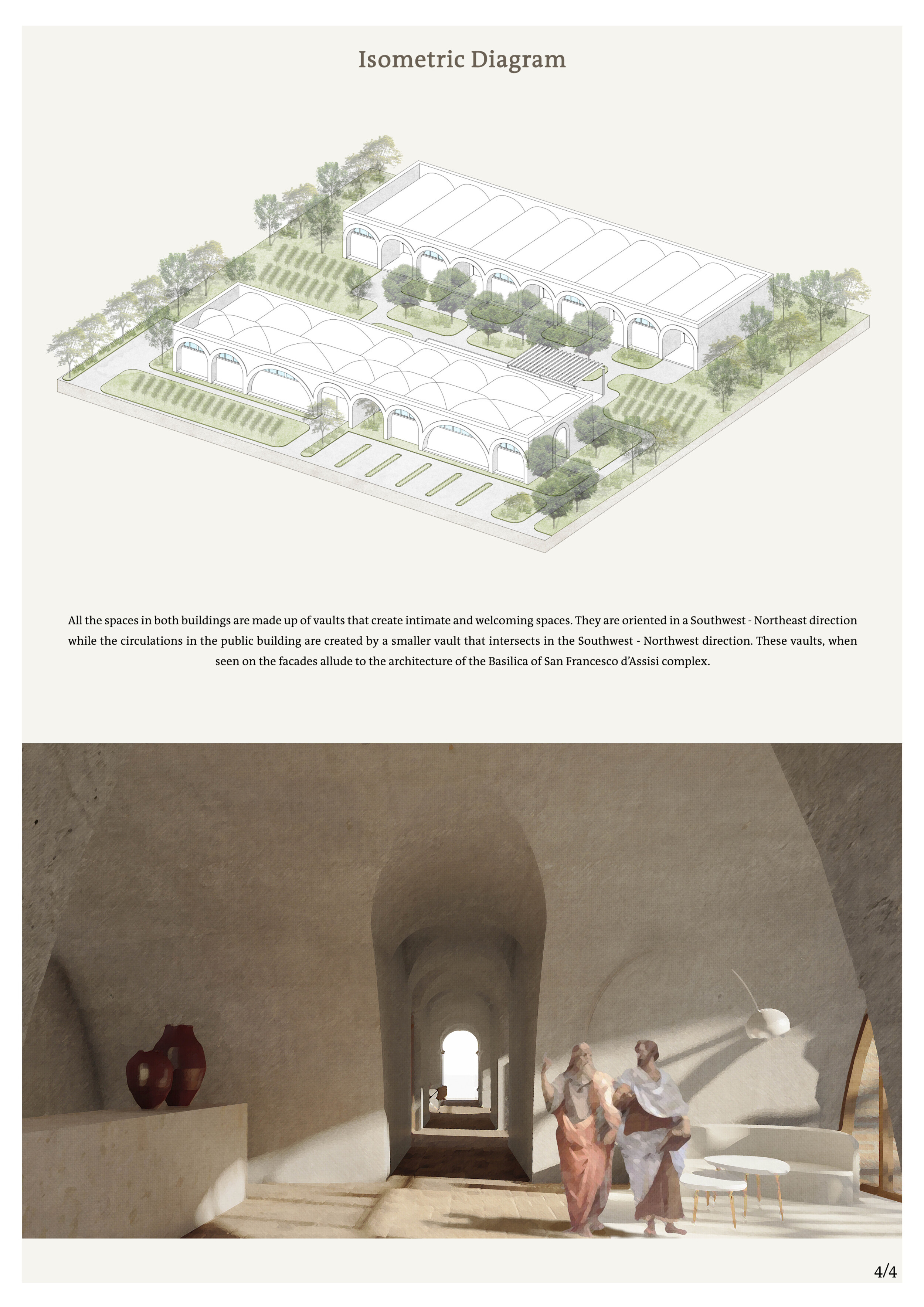 Architecture project // Vaulted Spaces Framing Mountain Views in a Lush ...