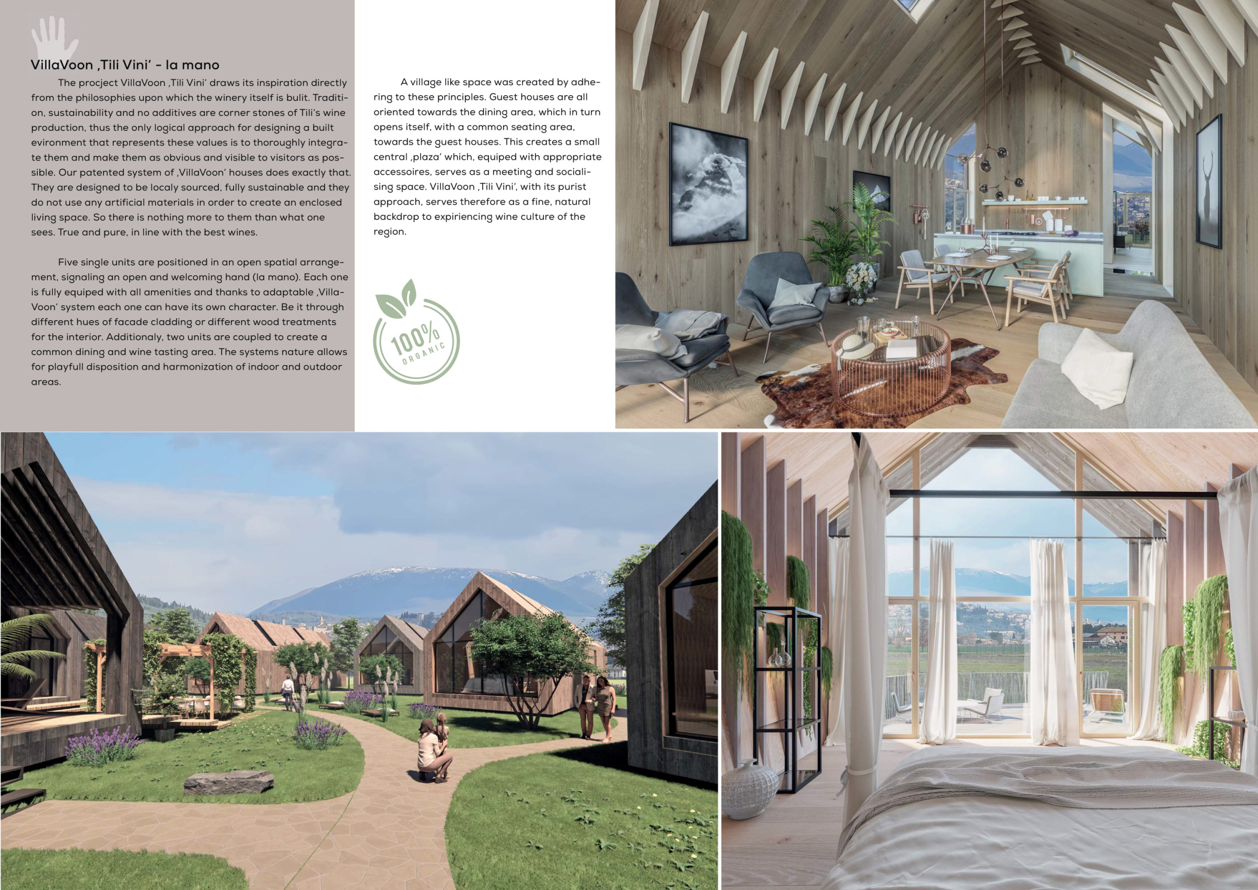 Architecture project // Hardwood Frameworks in a Village-Like Community ...