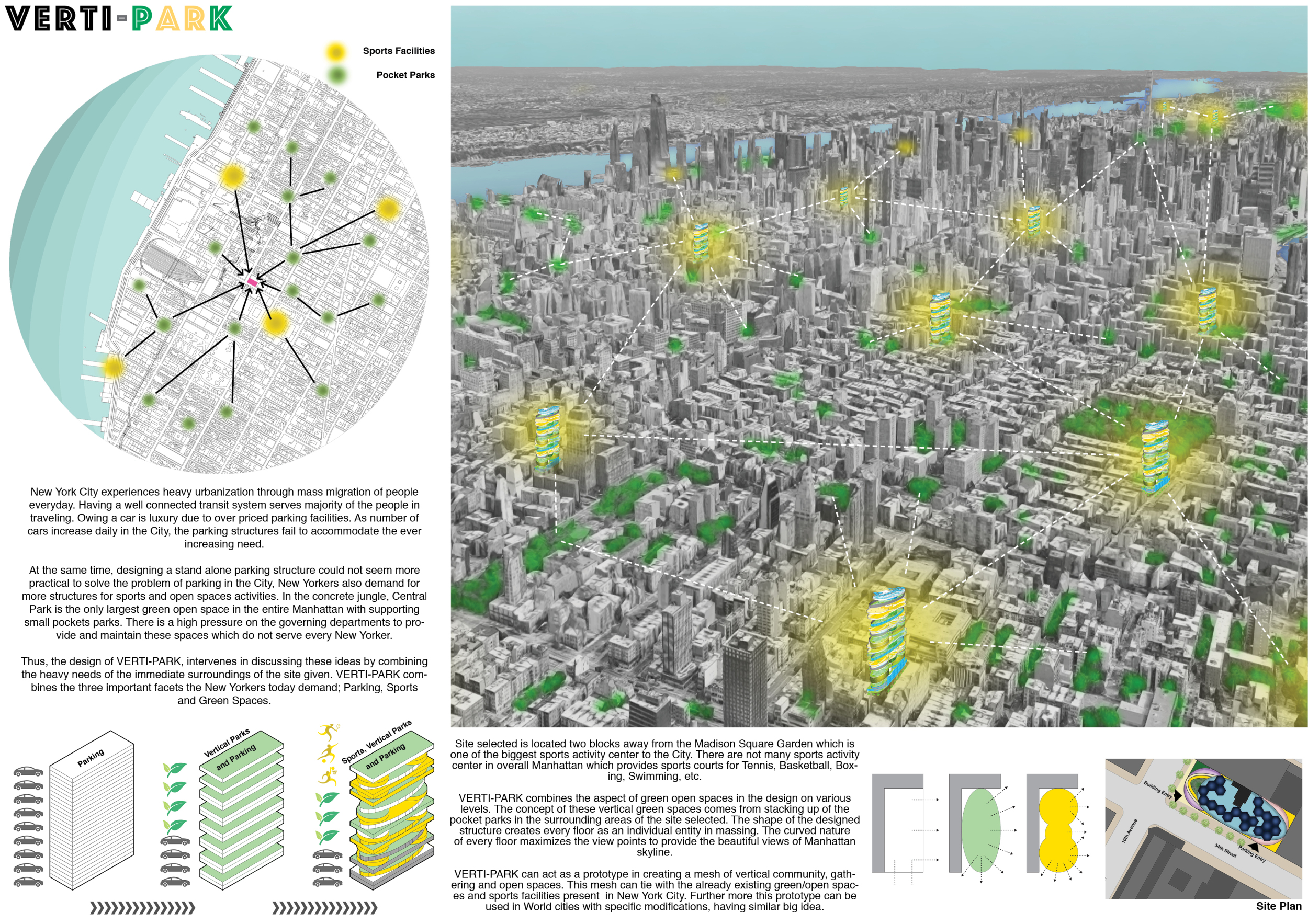 Vertical Community Architecture project // Curved Massing and Vertical Greenery Enhance ...