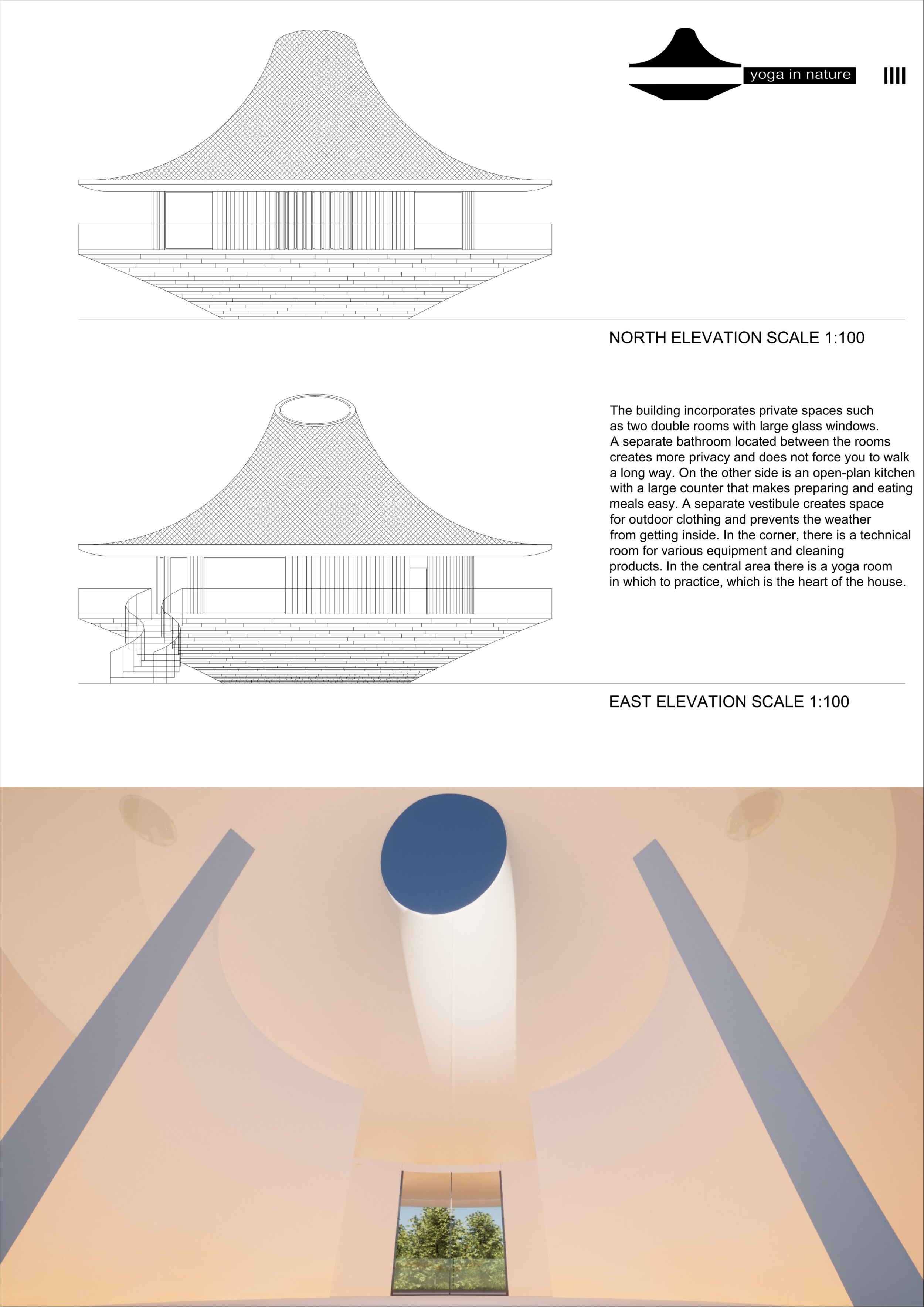 Architecture project // Conical Structure Crafted from Cross-Laminated ...