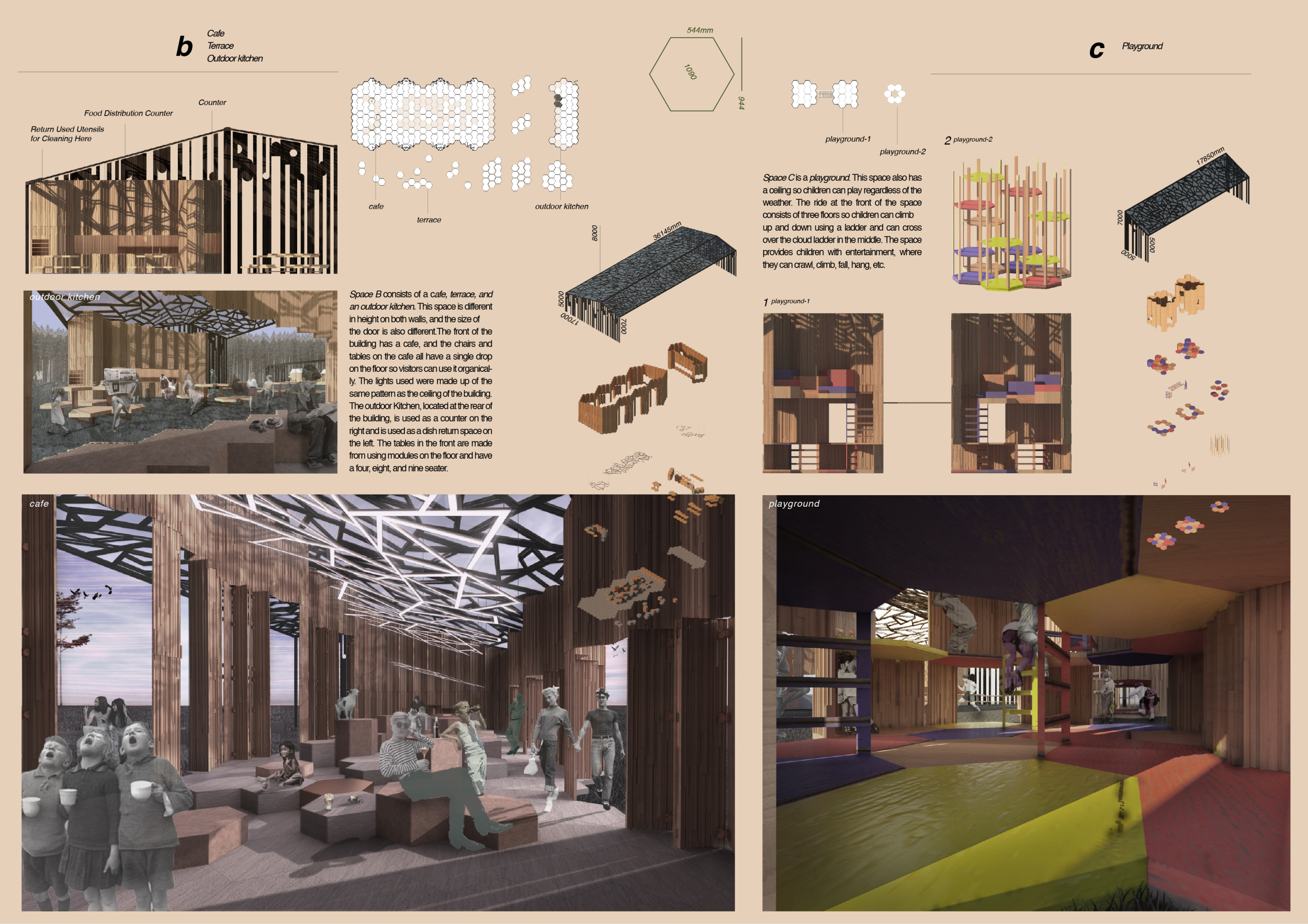 Real Life Structure Project Architecture project // Elevated Wooden Structures Enhancing Nature ...