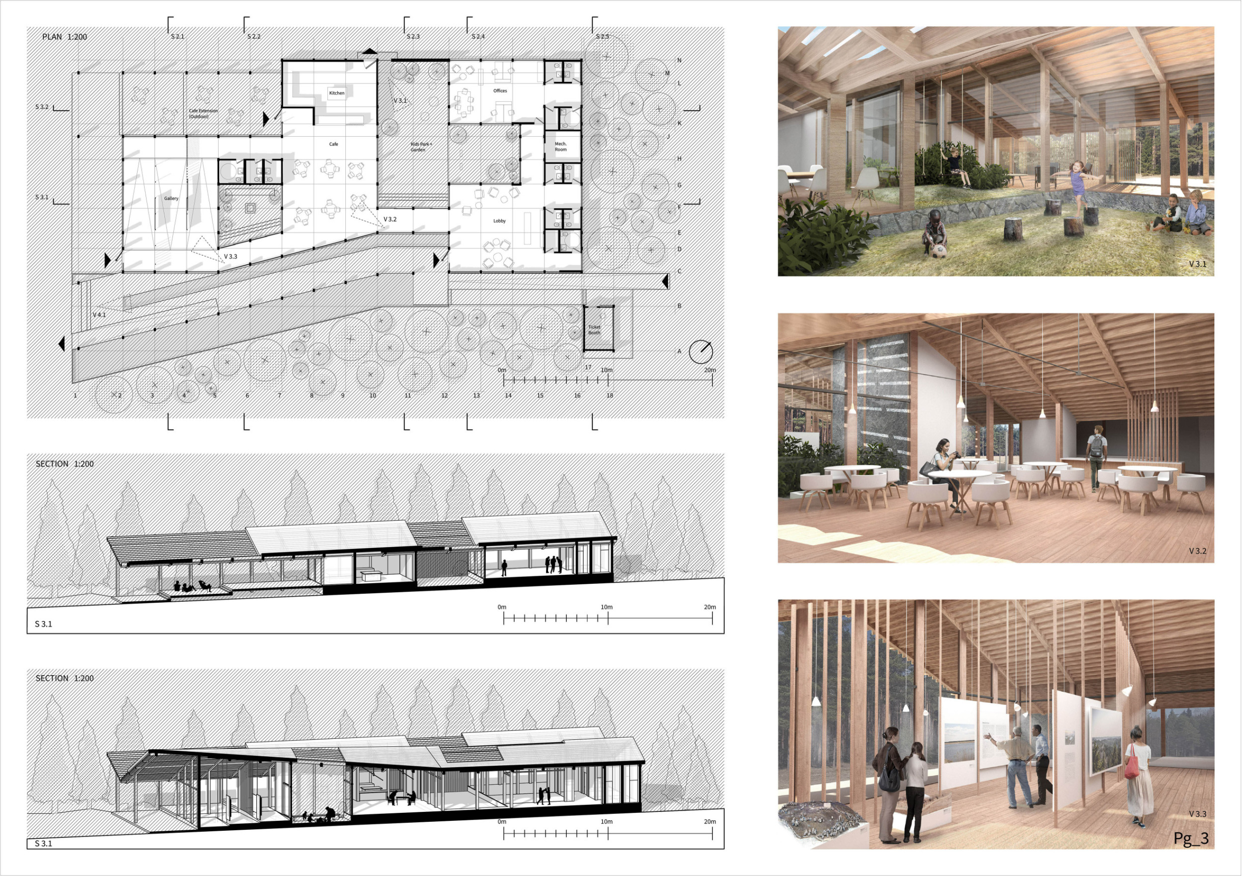 Project Bog Architecture project // Wooden Structures Embracing Bog Landscapes with ...