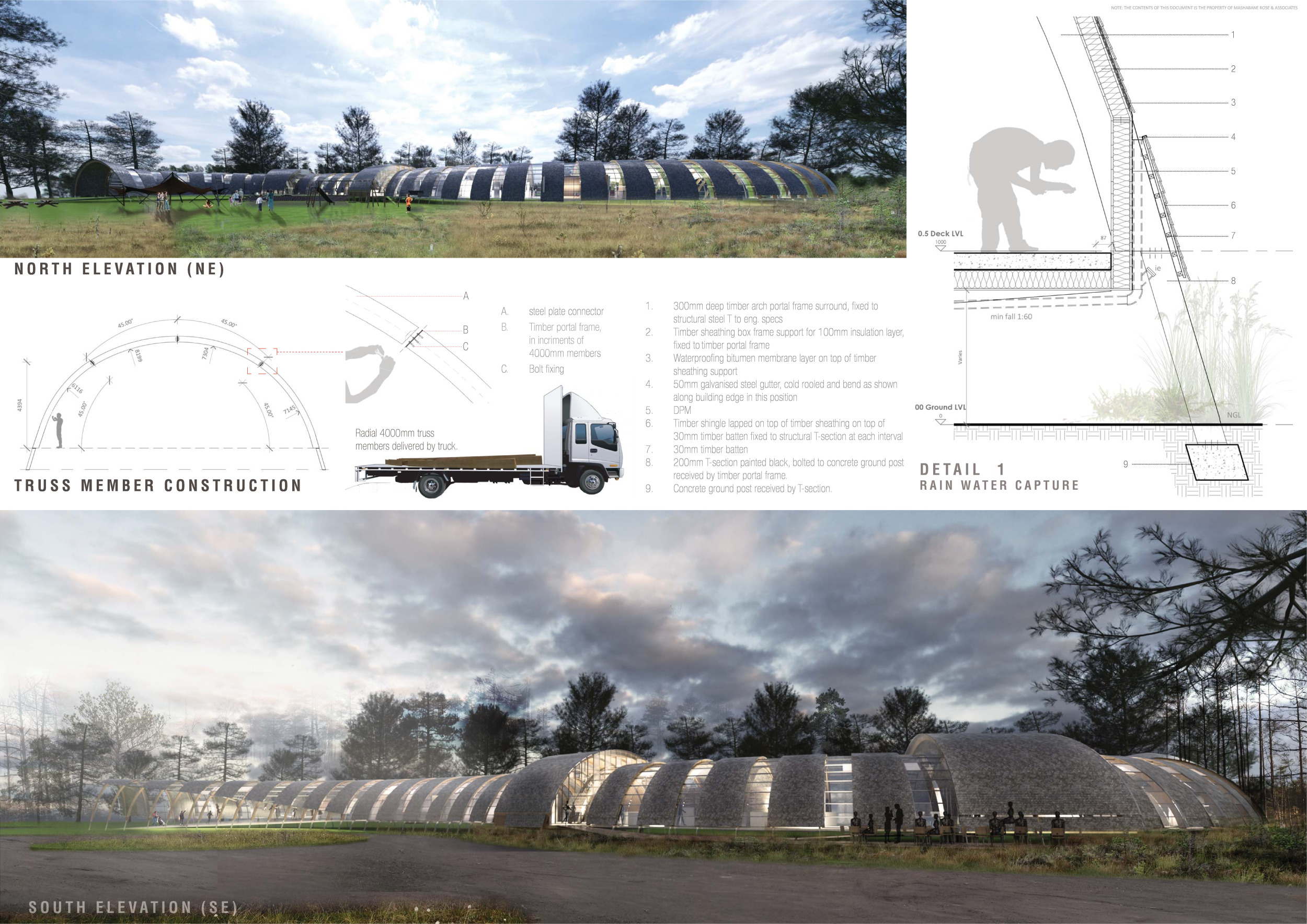 Architecture project // Elevated Timber Structure Embracing Natural ...