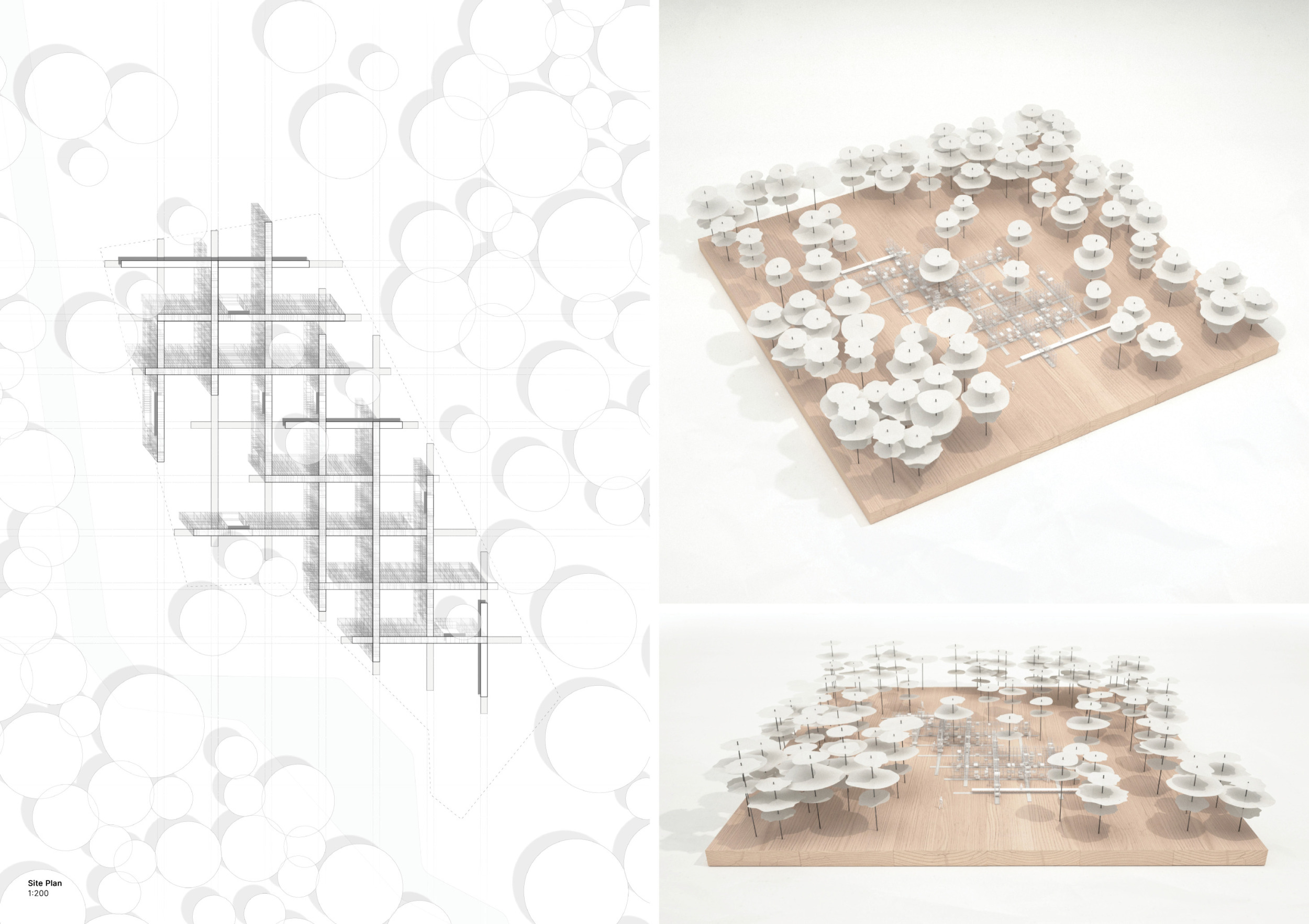 Architecture project // Porous Filigree Structure Enhancing Connection ...