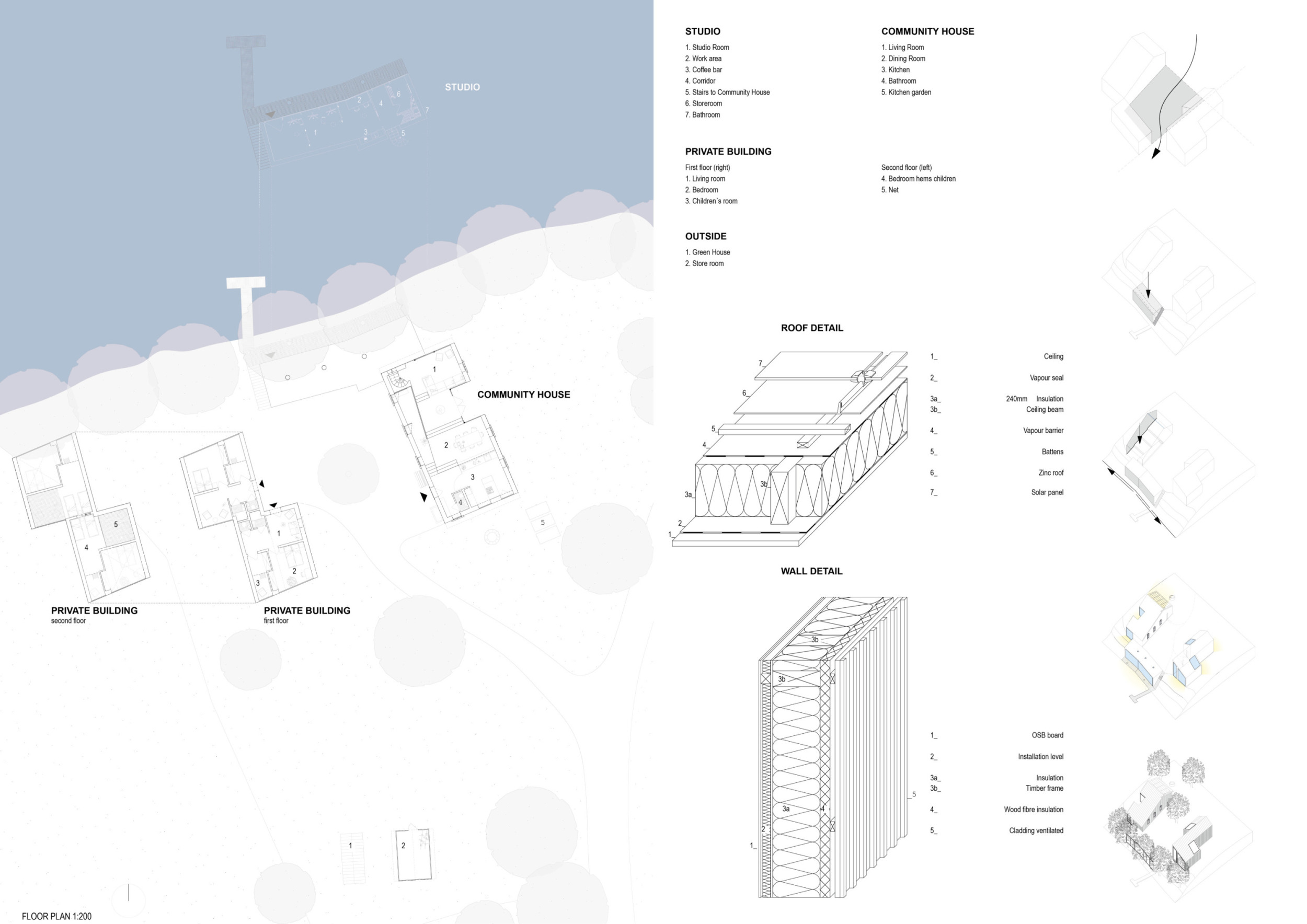Architecture project // Flexible Studios with Reused Materials and ...