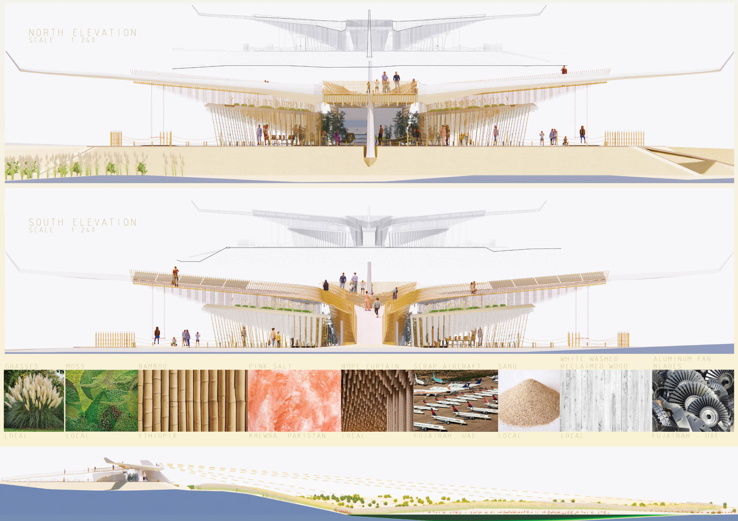 Architecture project // Himalayan Pink Salt and Reclaimed Wood in ...