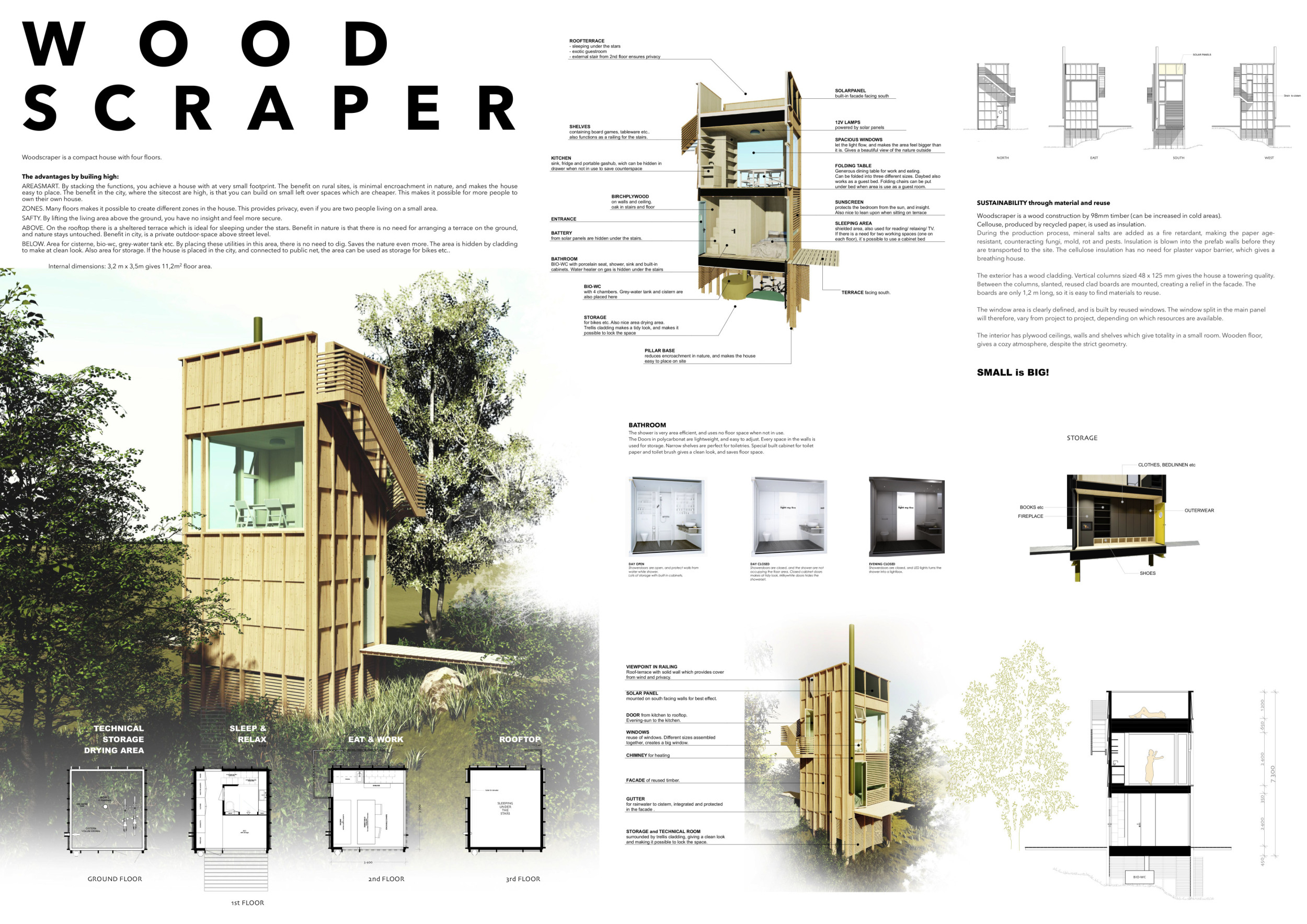 Picture of Architecture project // Elevated Living with Sustainable Timber and ...