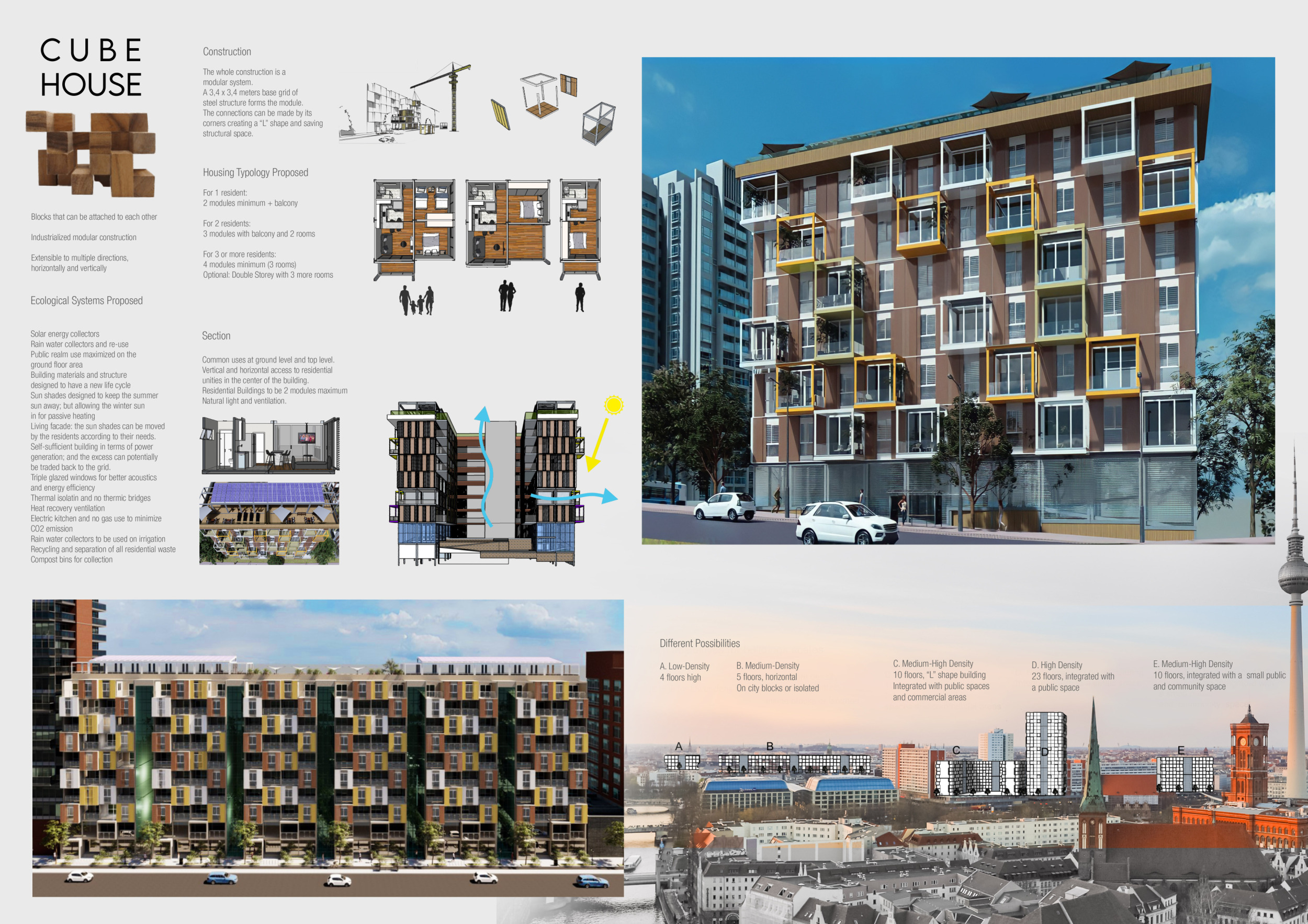 Architecture project // Triple-Glazed Windows and Steel Framework ...