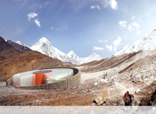 3rd Prize Winnerhimalayanmountainhut architecture competition winners