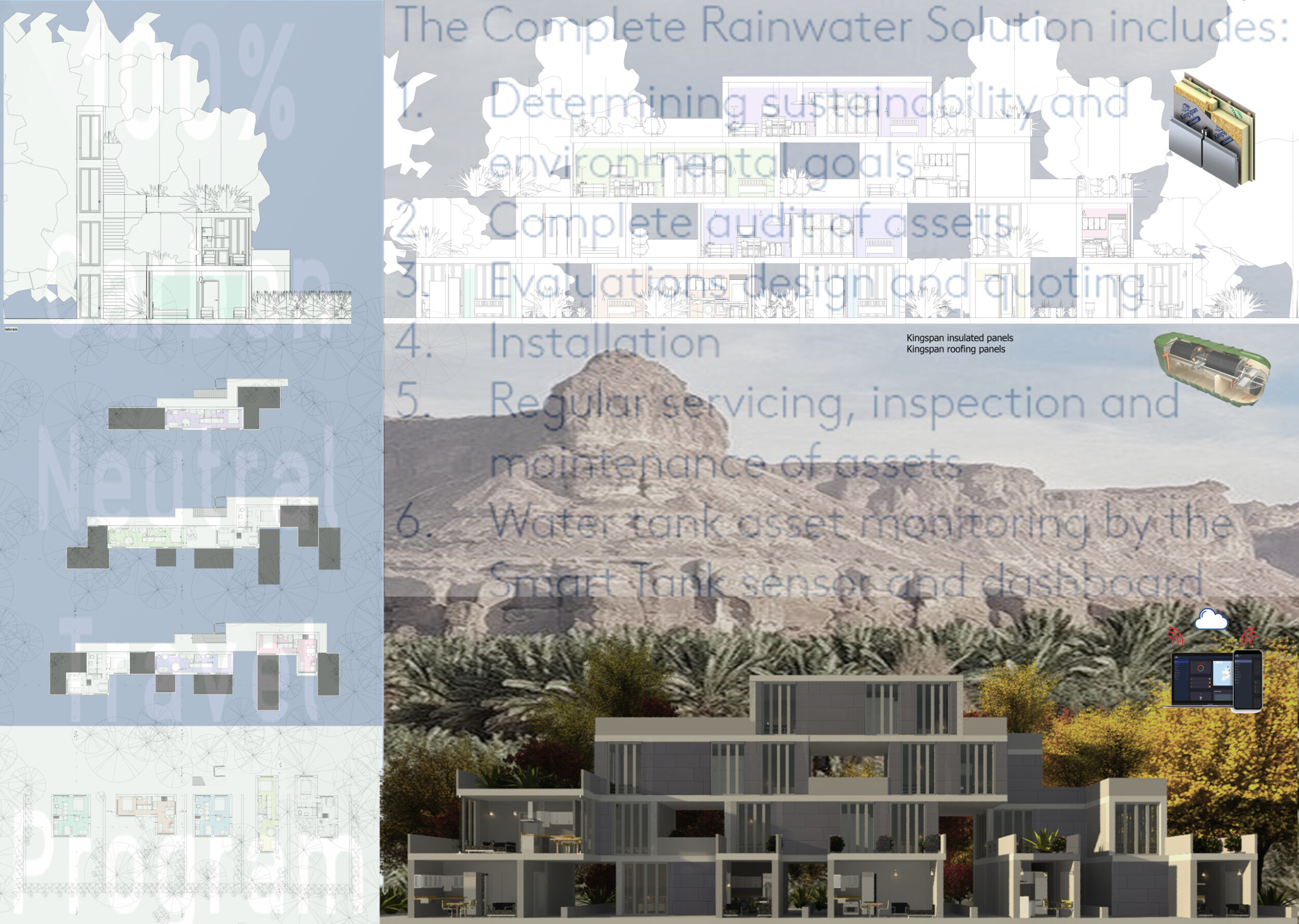 Modular Cladding Technology Architecture project // Charred Wood Cladding and Insulated Panels ...