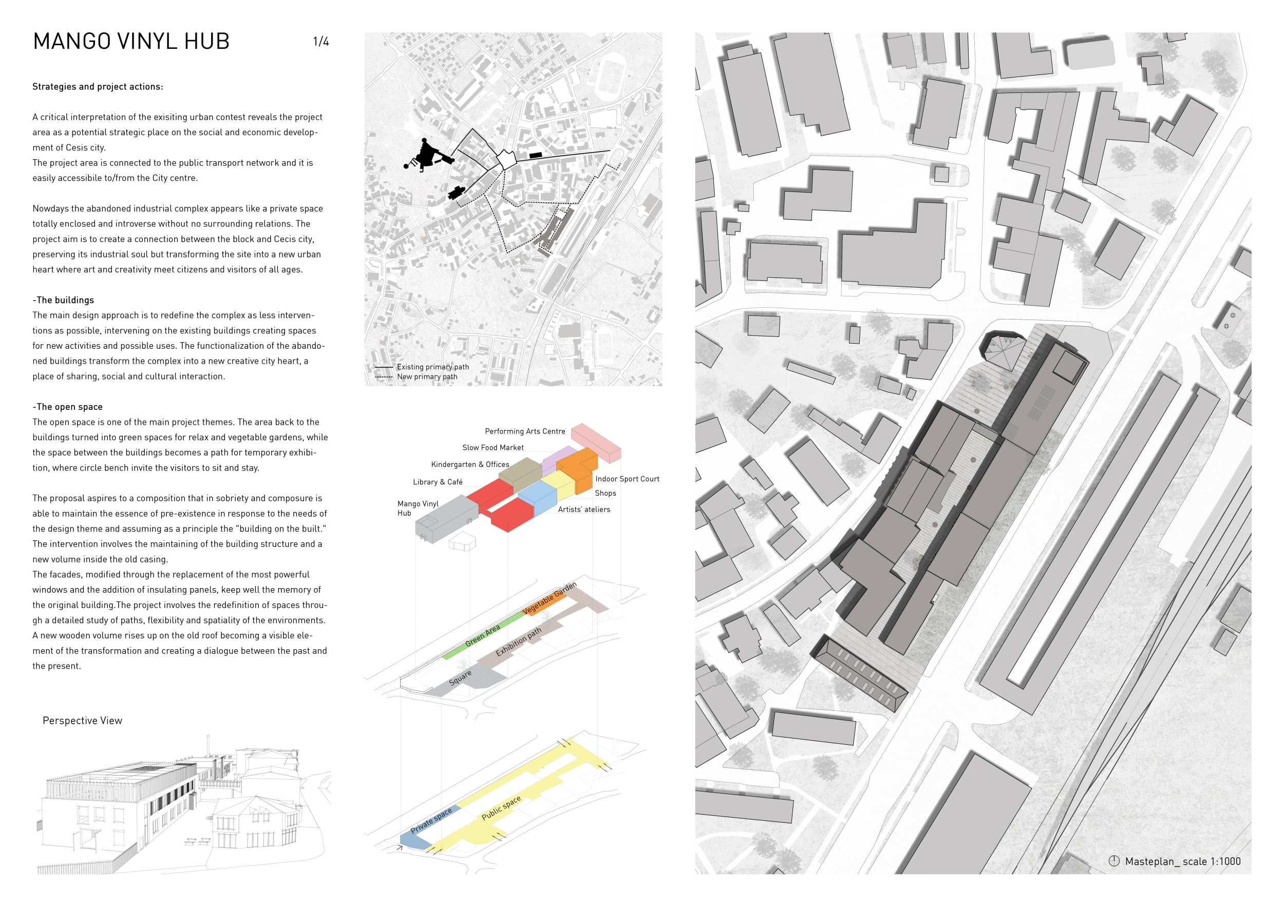 Architecture project // Brick Heritage and Glass Facades Revitalizing ...
