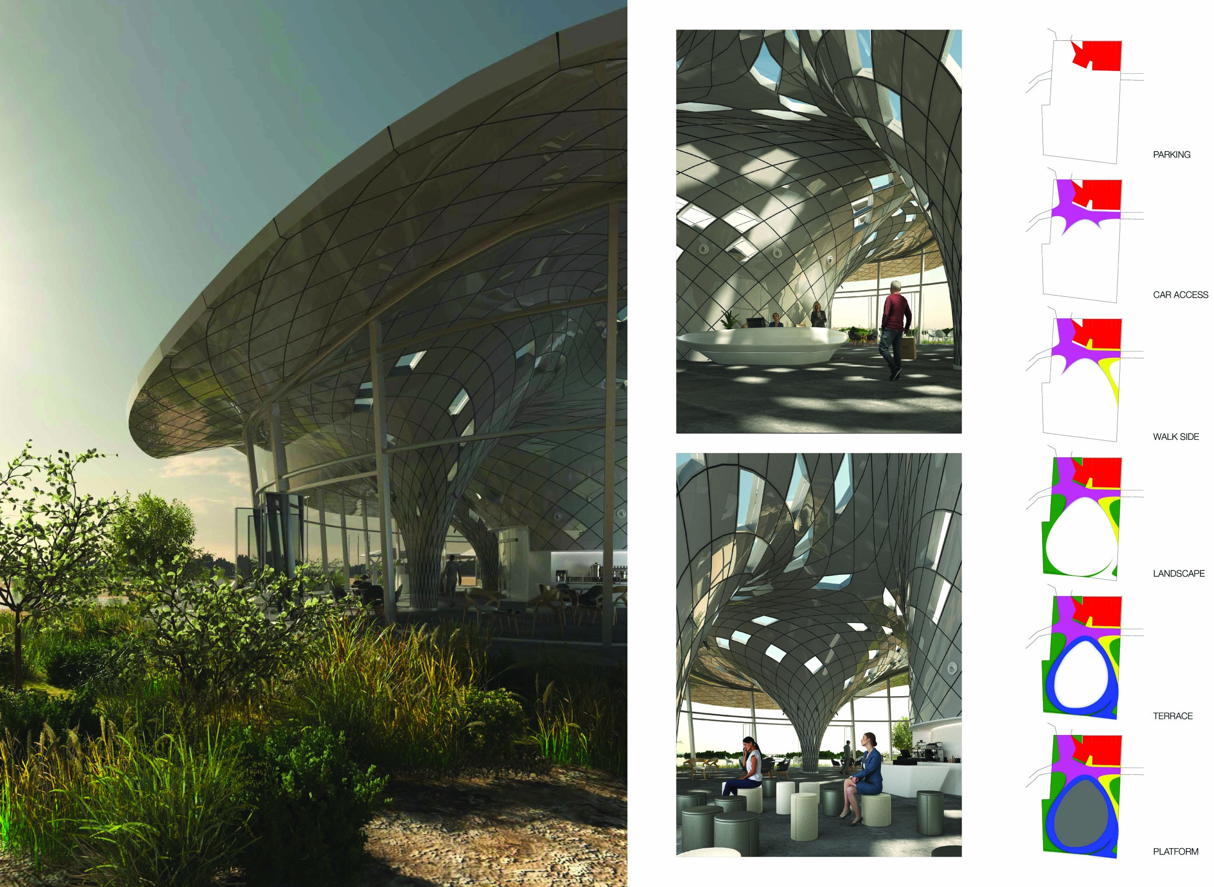 Architecture project // Balancing Grace with Glass and GRP in a Wetland ...